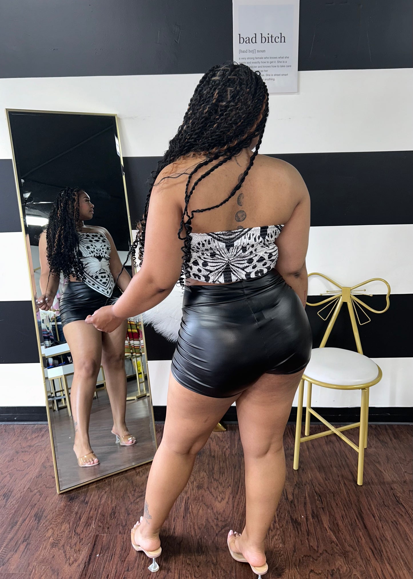 Metallic Shorts