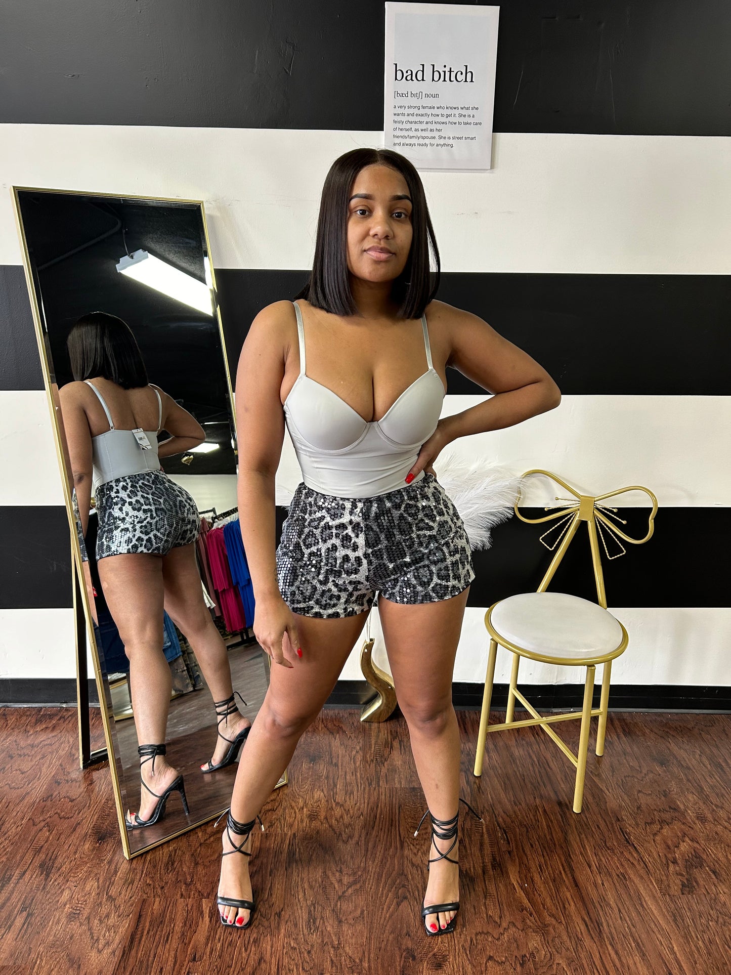 Glamorous Sequin Shorts