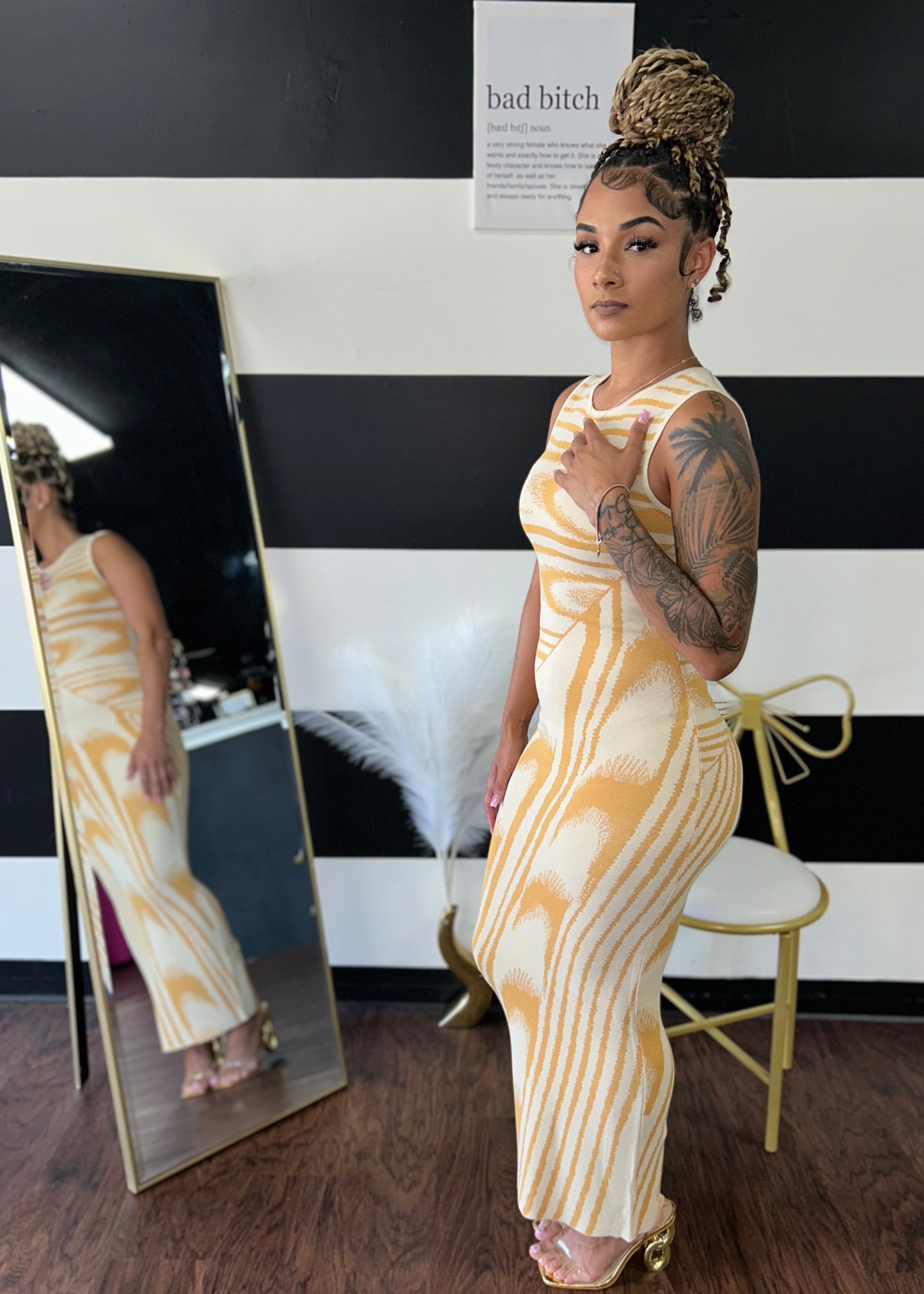 Jacquard Dress