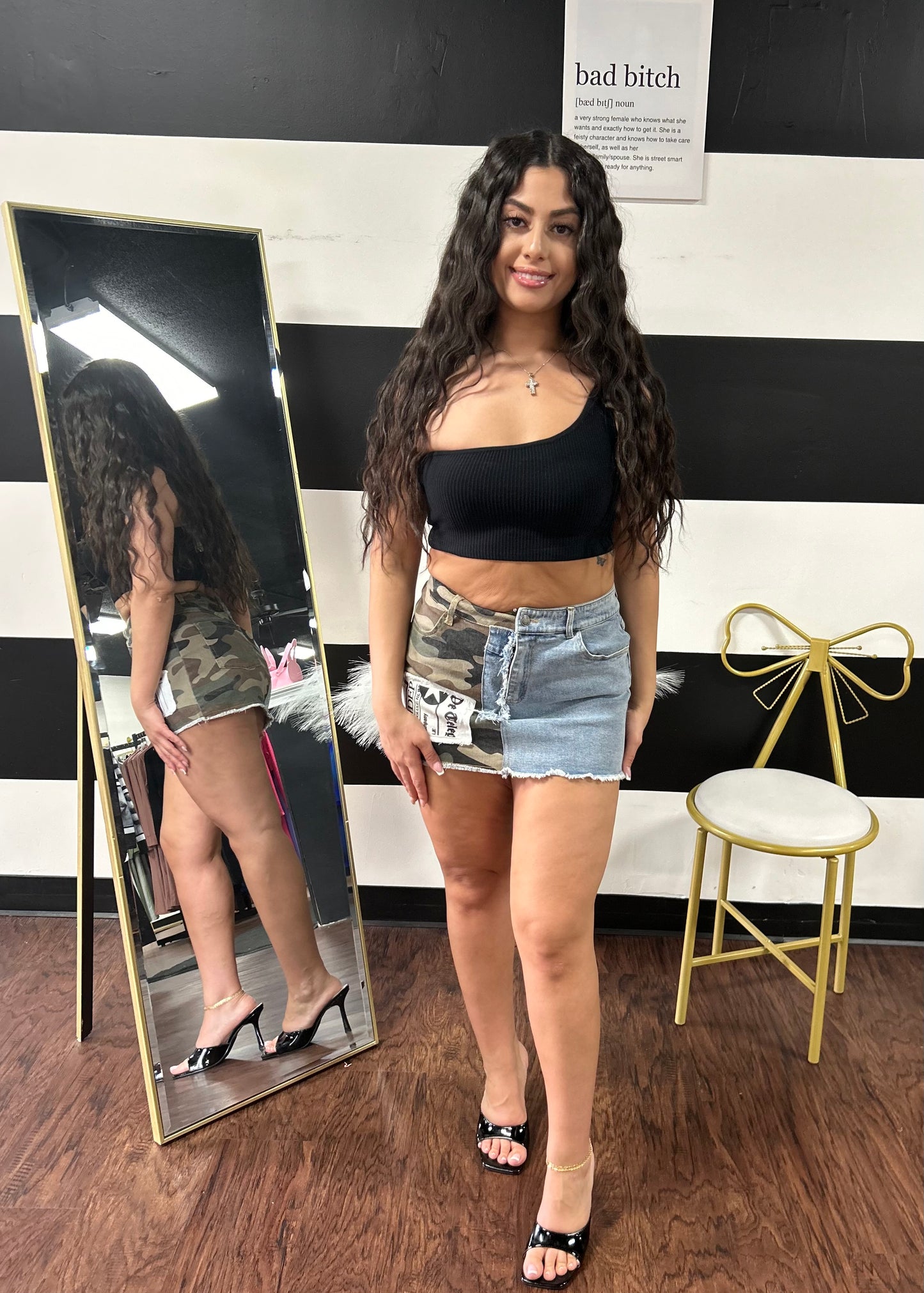 Half Army Skirt