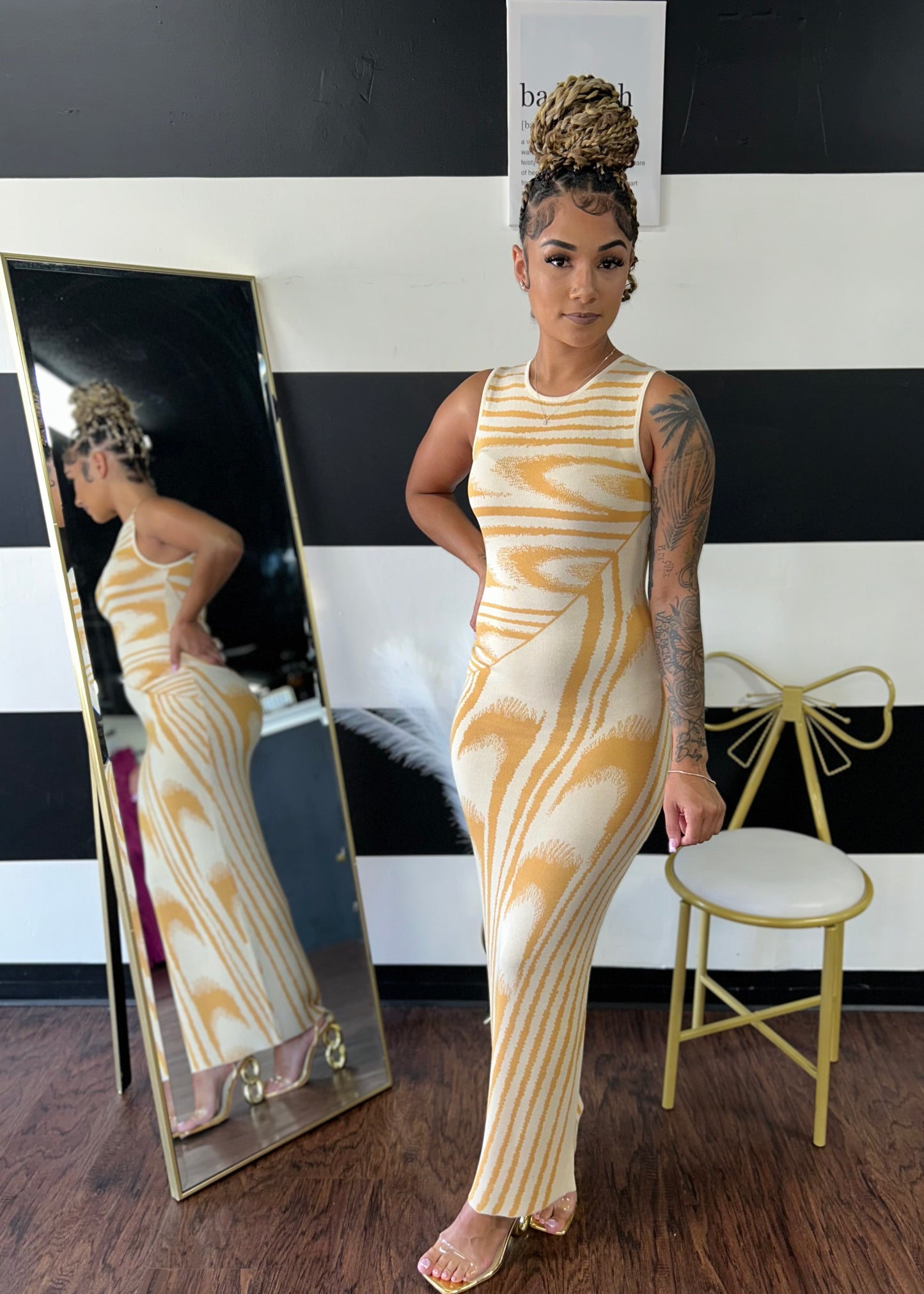 Jacquard Dress