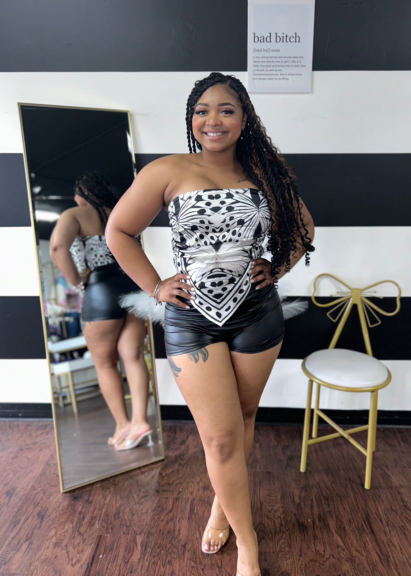 Metallic Shorts