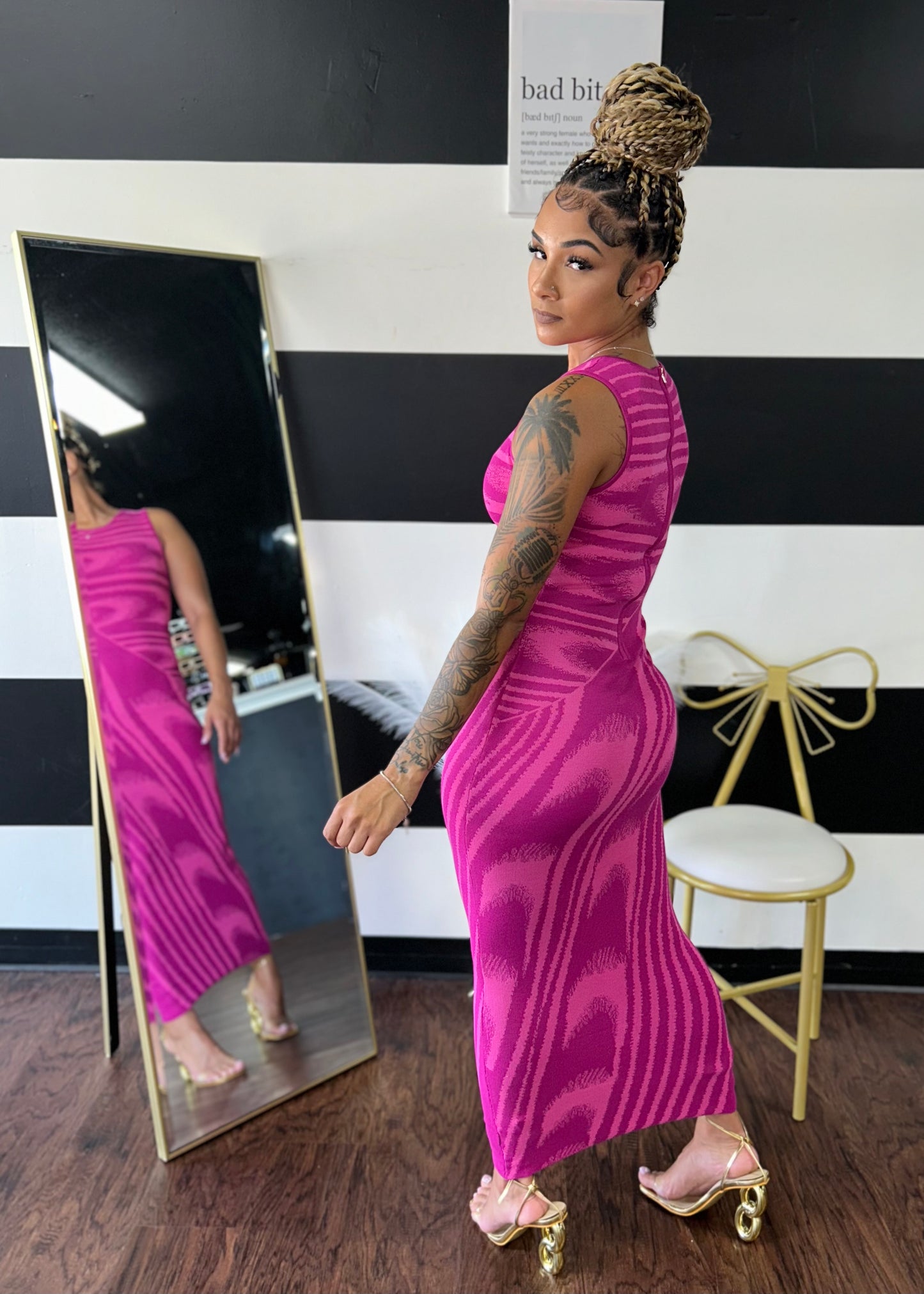 Jacquard Dress
