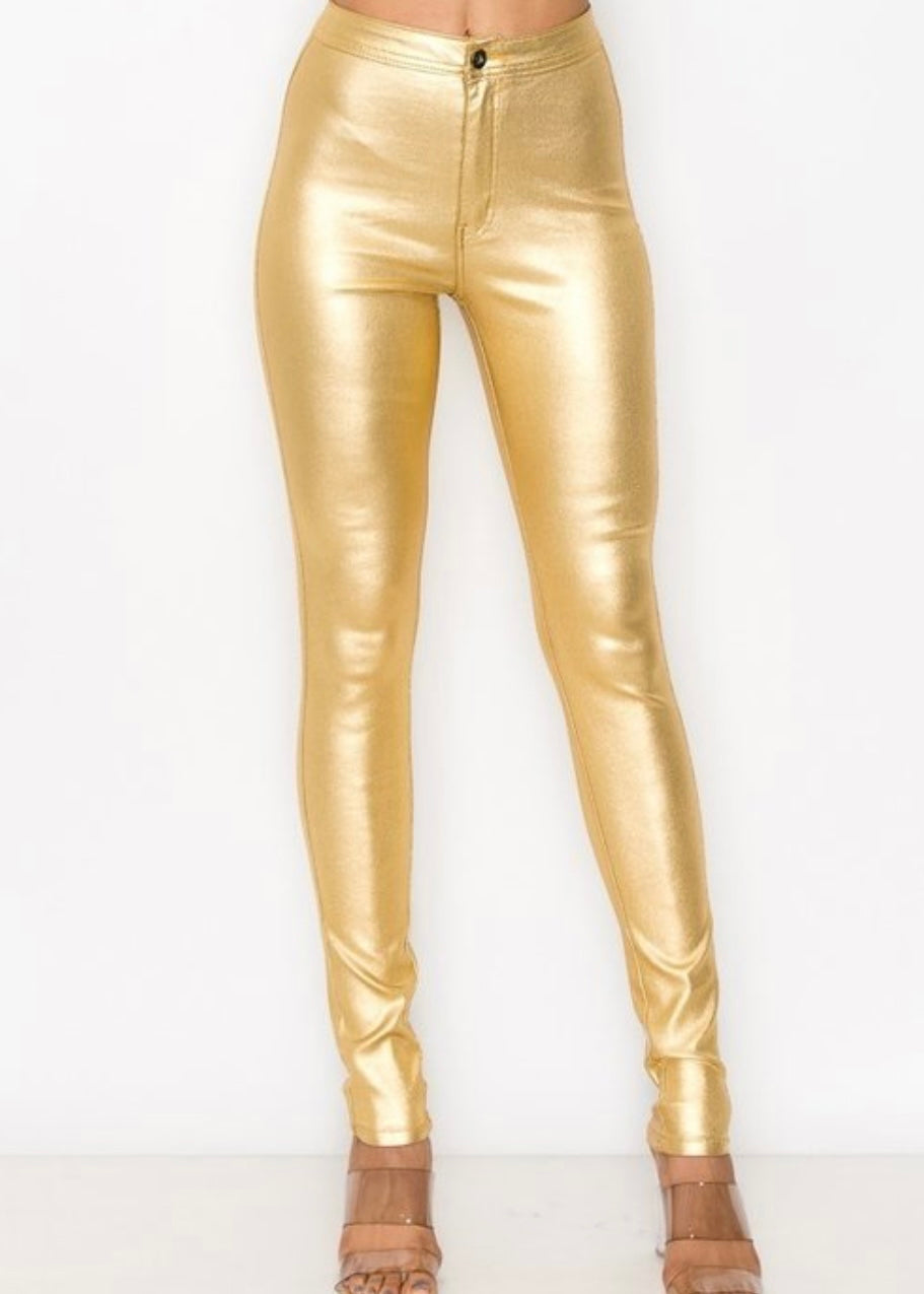 Metallic Jeans