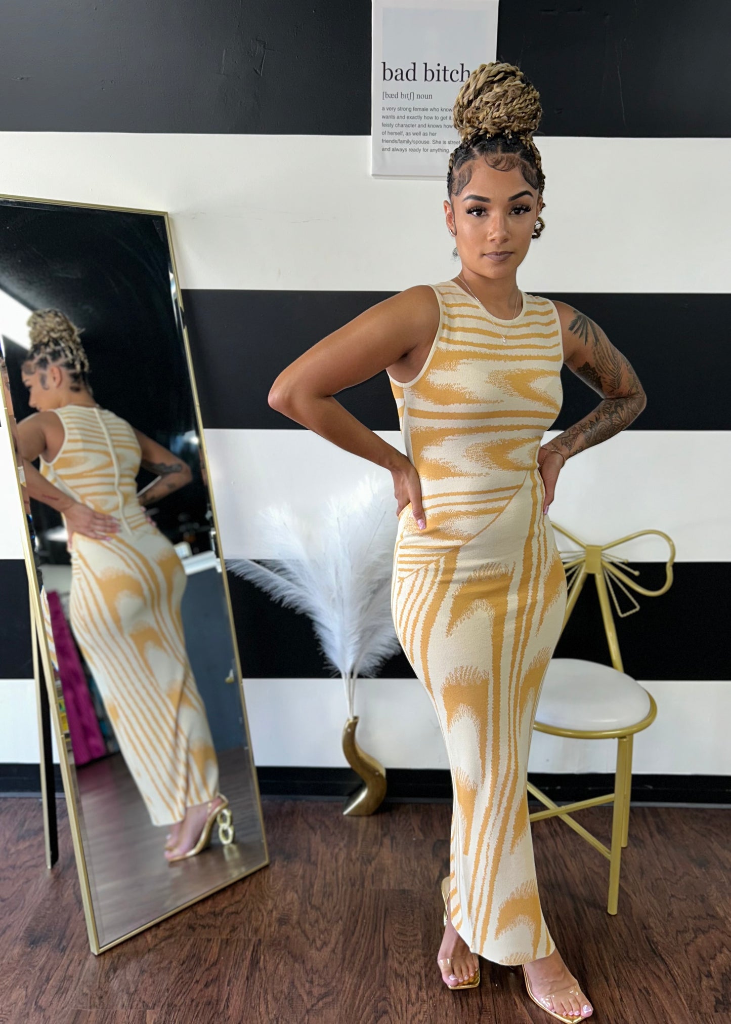 Jacquard Dress