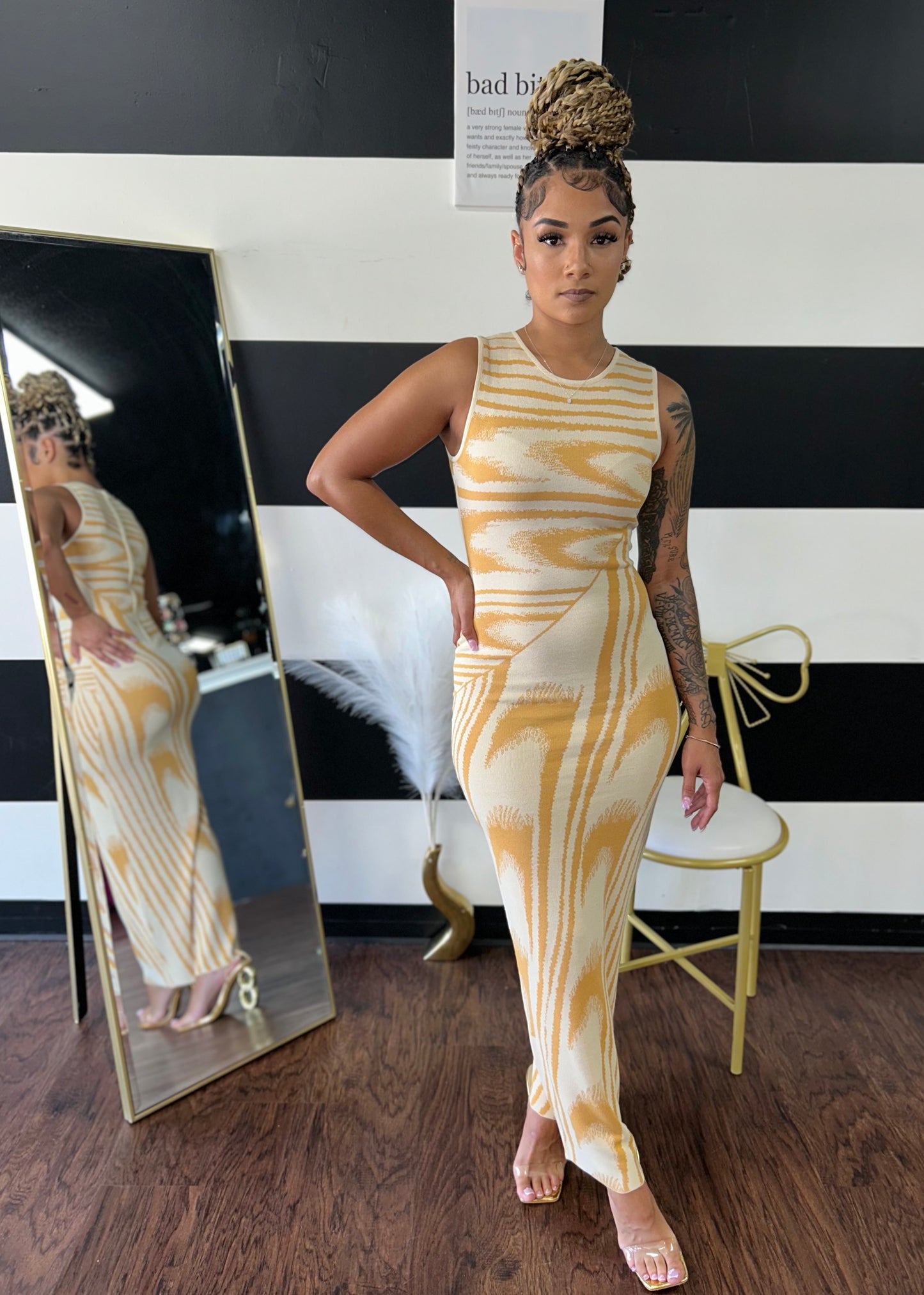 Jacquard Dress