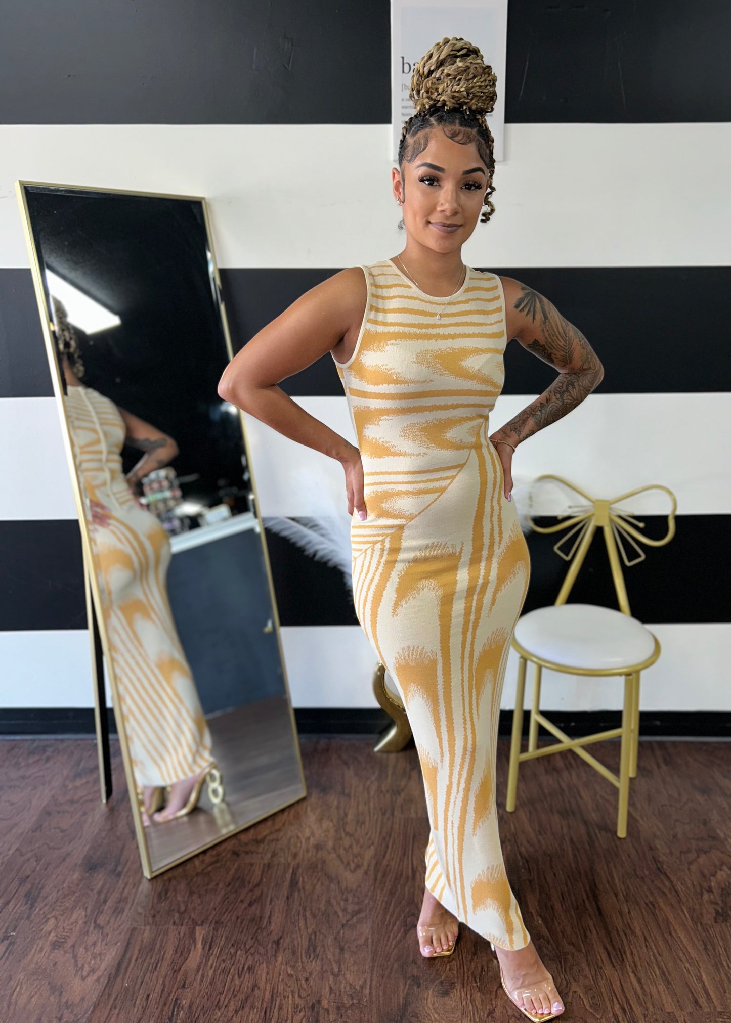 Jacquard Dress
