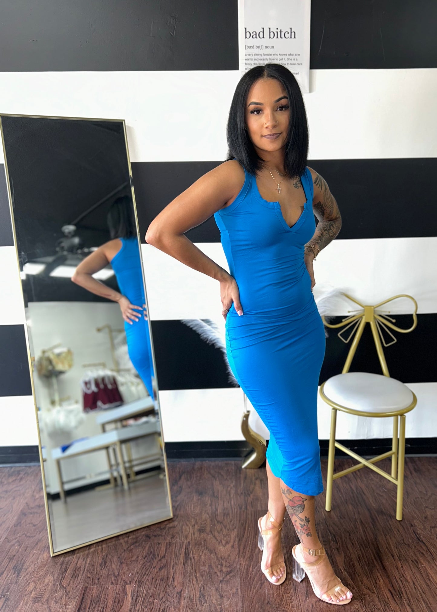 V-Neck Dress