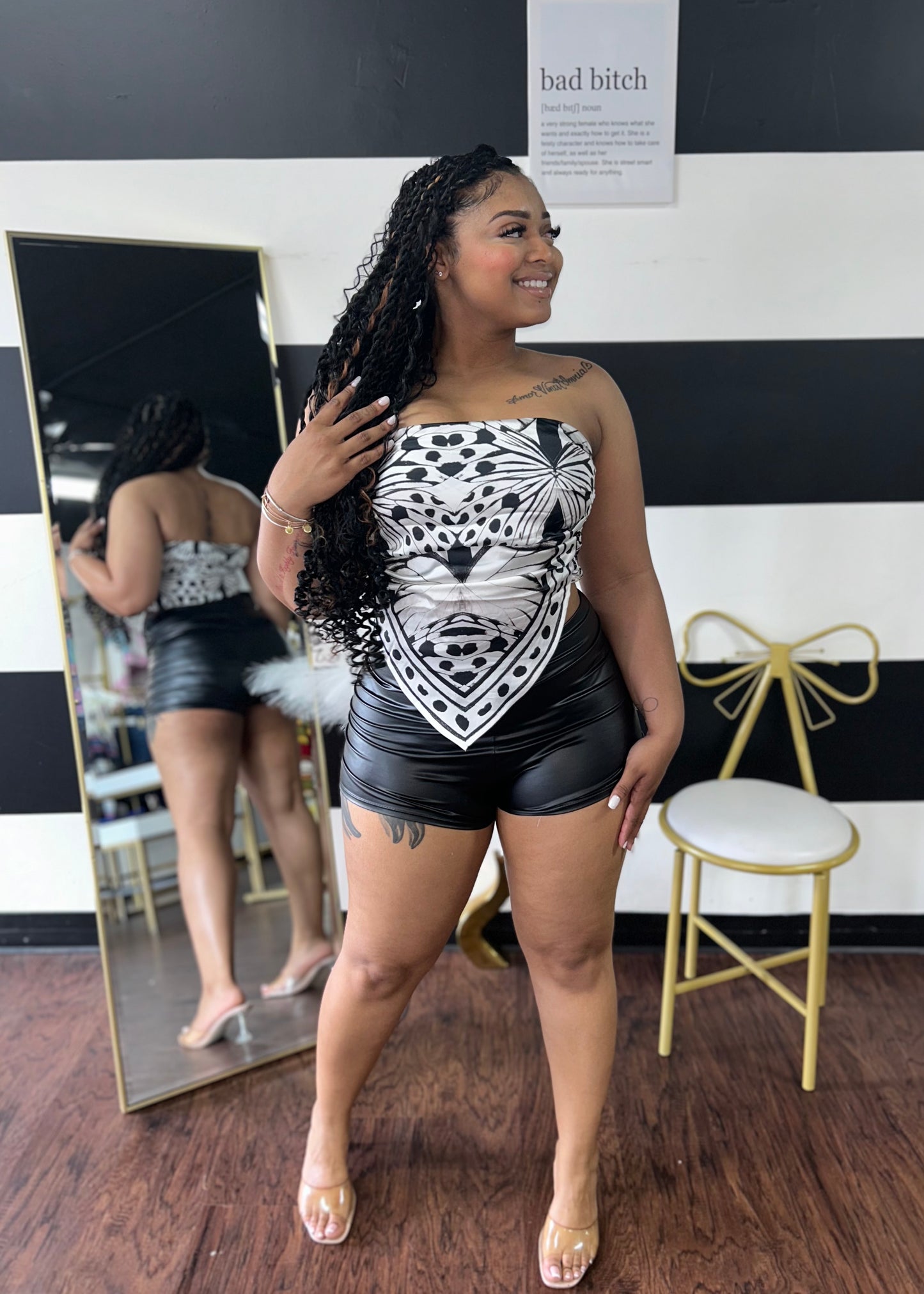 Metallic Shorts