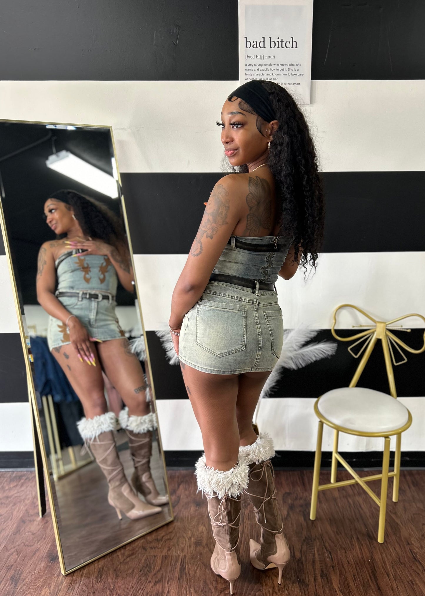 Western Skirt Set