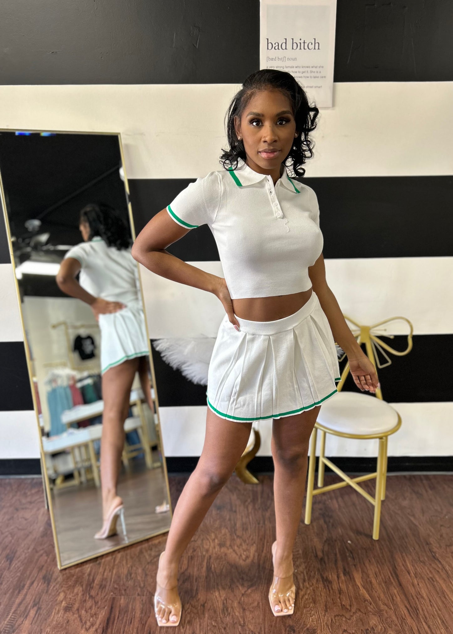 Tennis Skirt Set