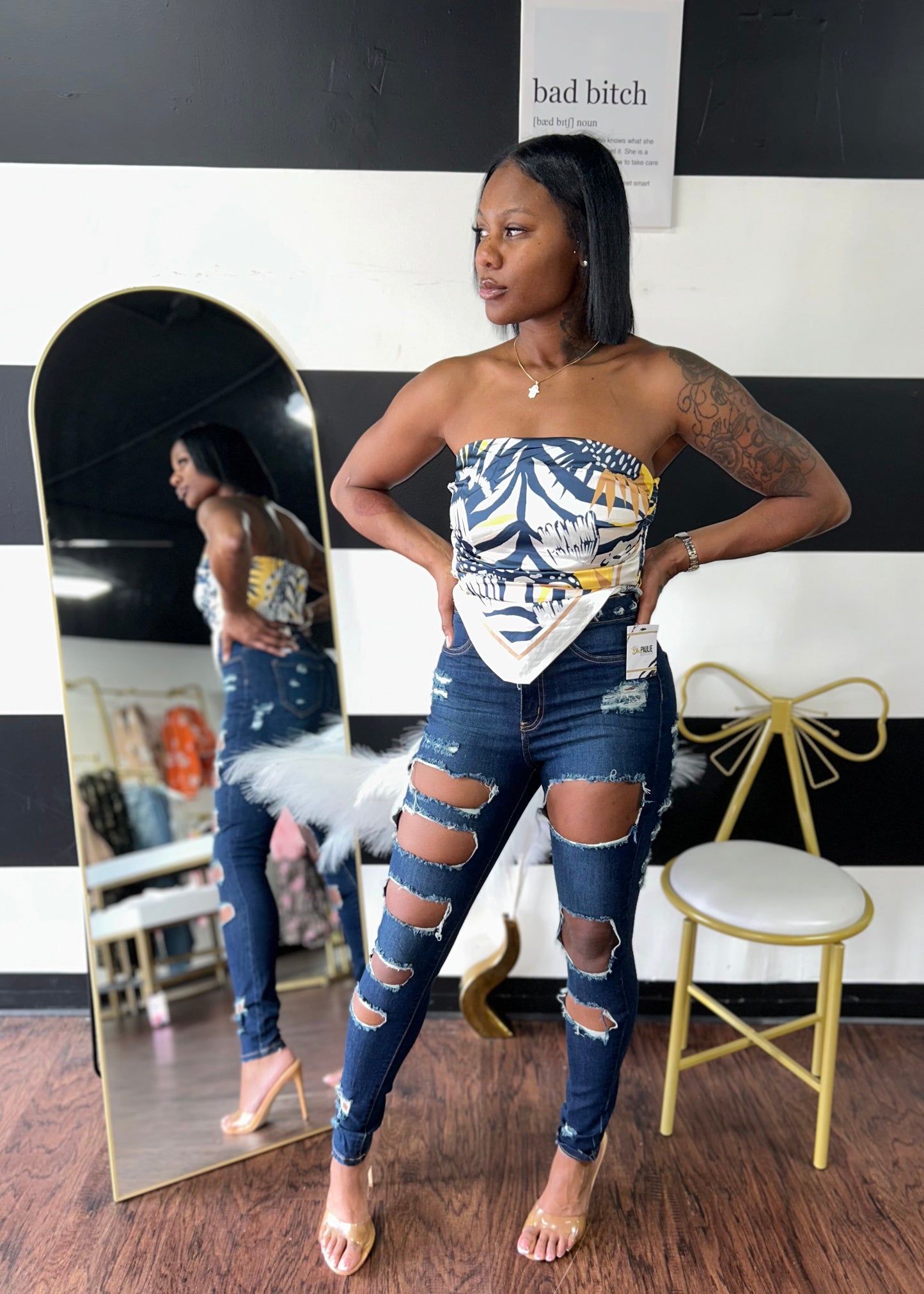 Moonlight Scarf Top