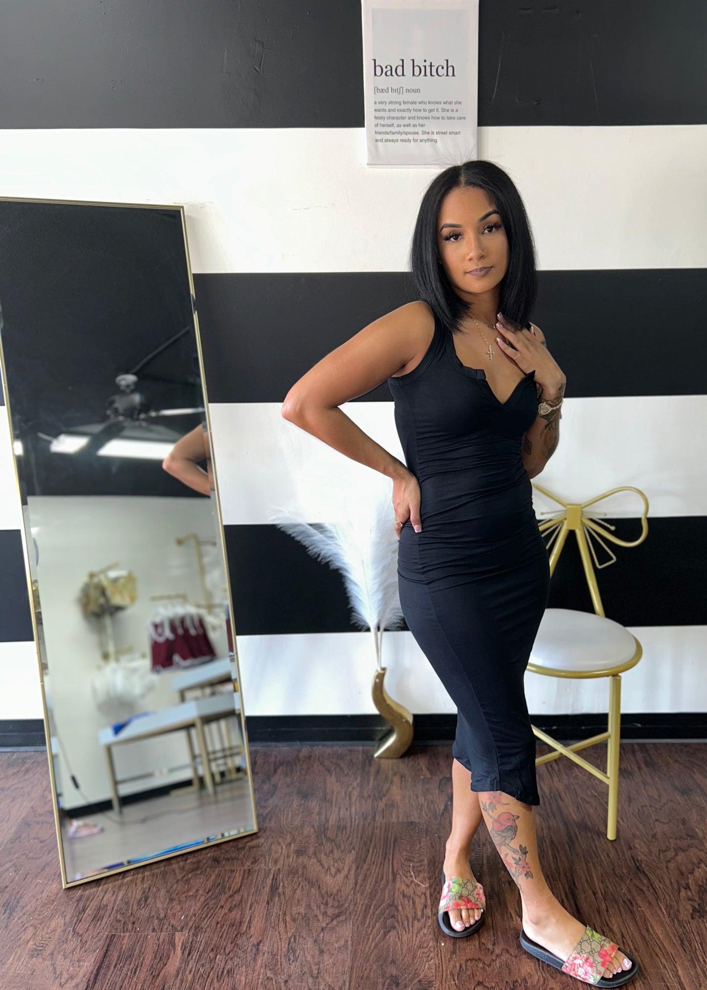 V-Neck Dress