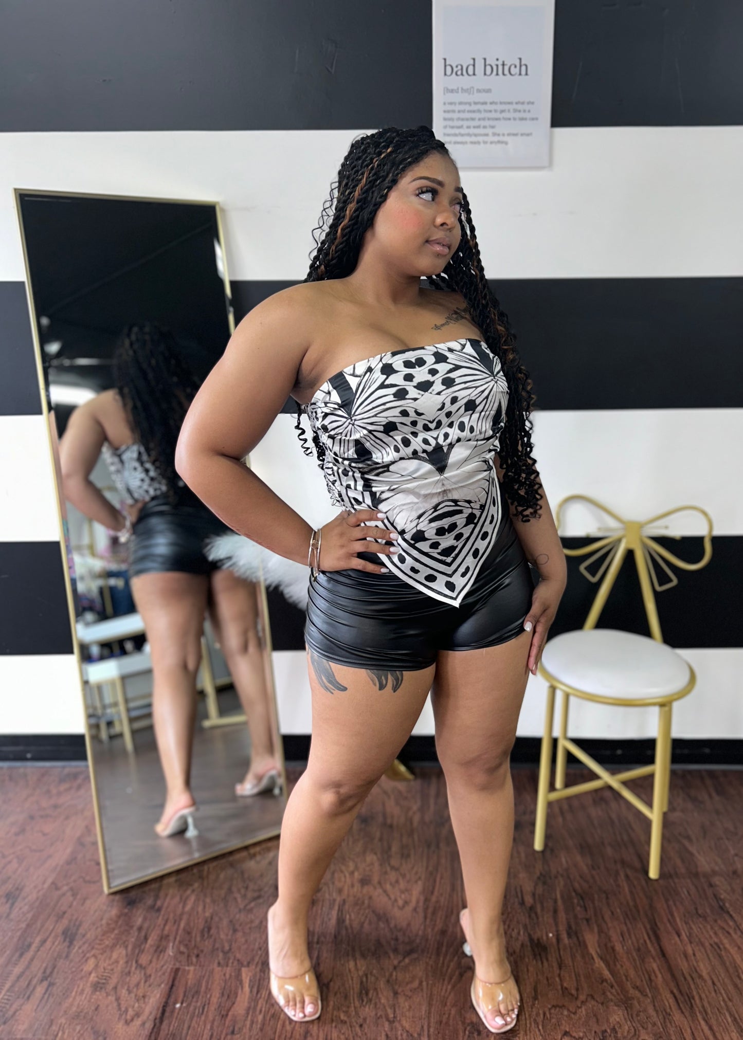 Metallic Shorts
