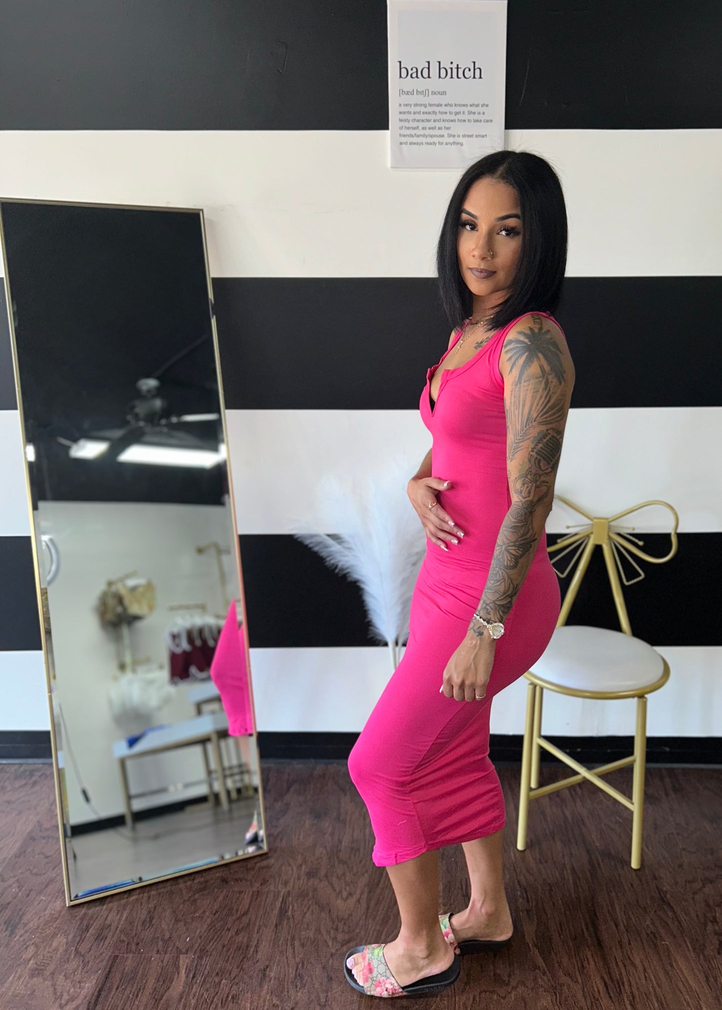 V-Neck Dress