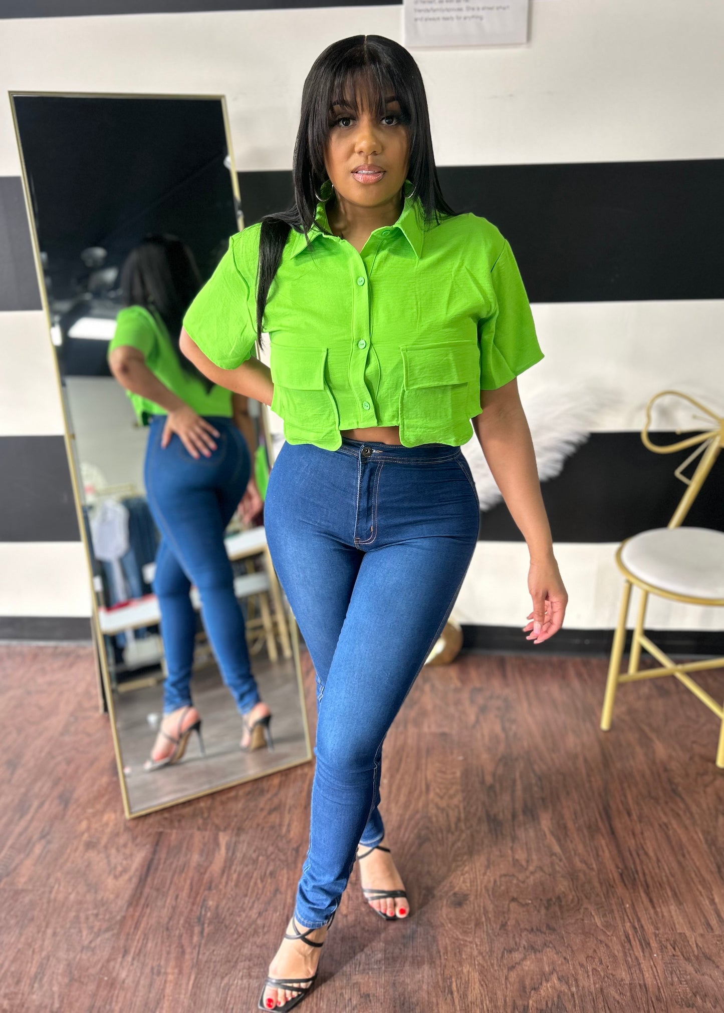 Pockets Crop Top