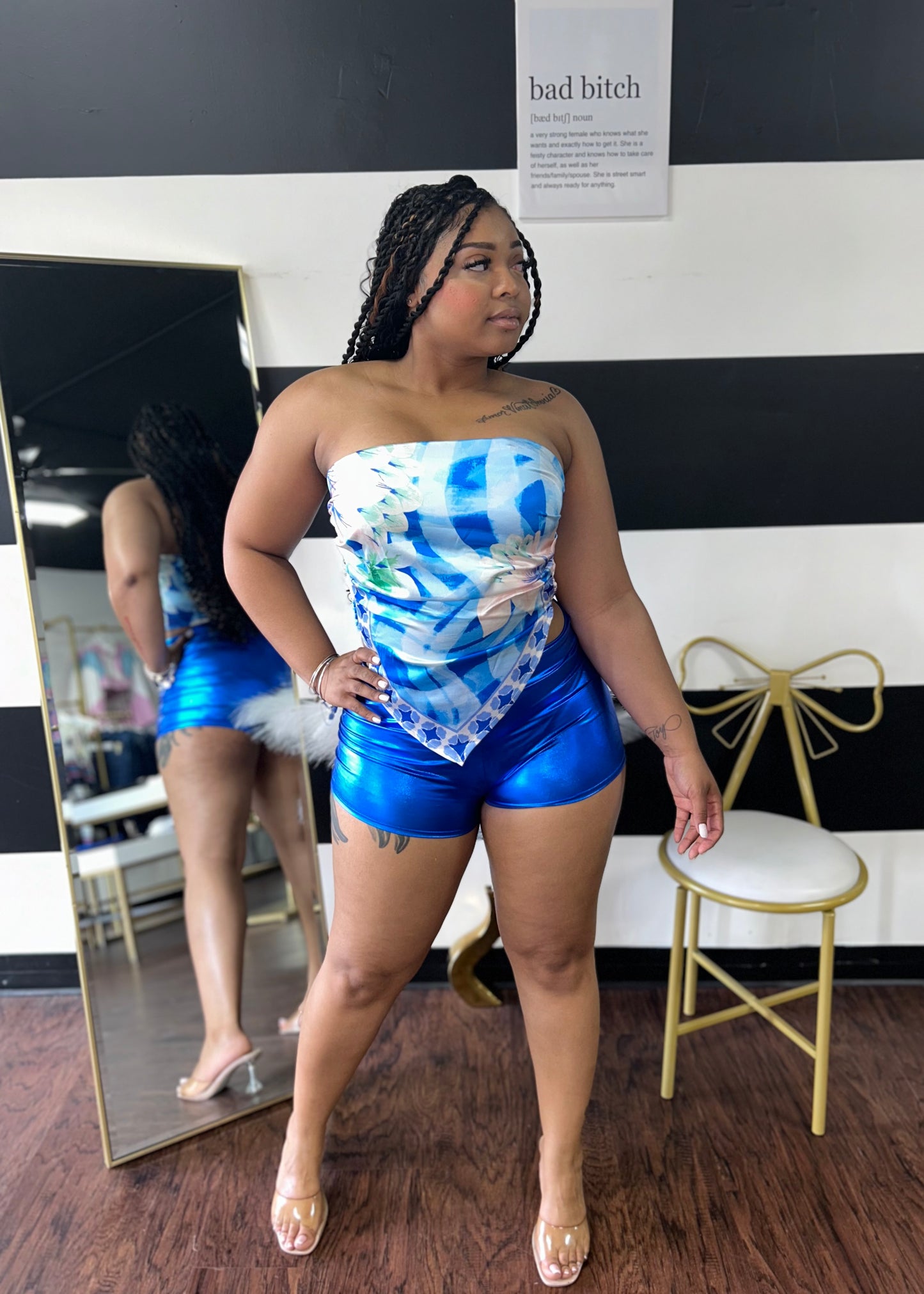 Metallic Shorts
