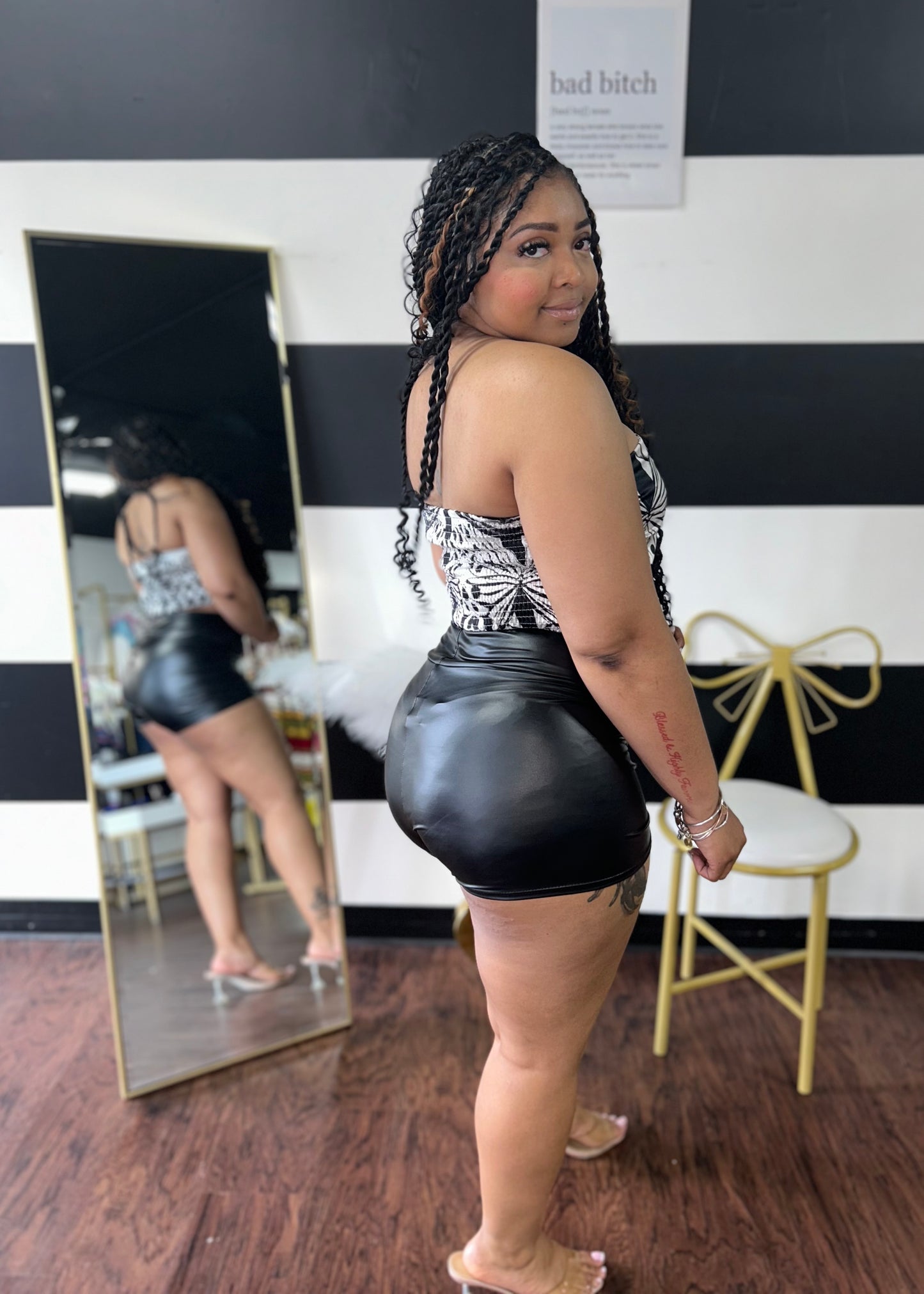 Metallic Shorts