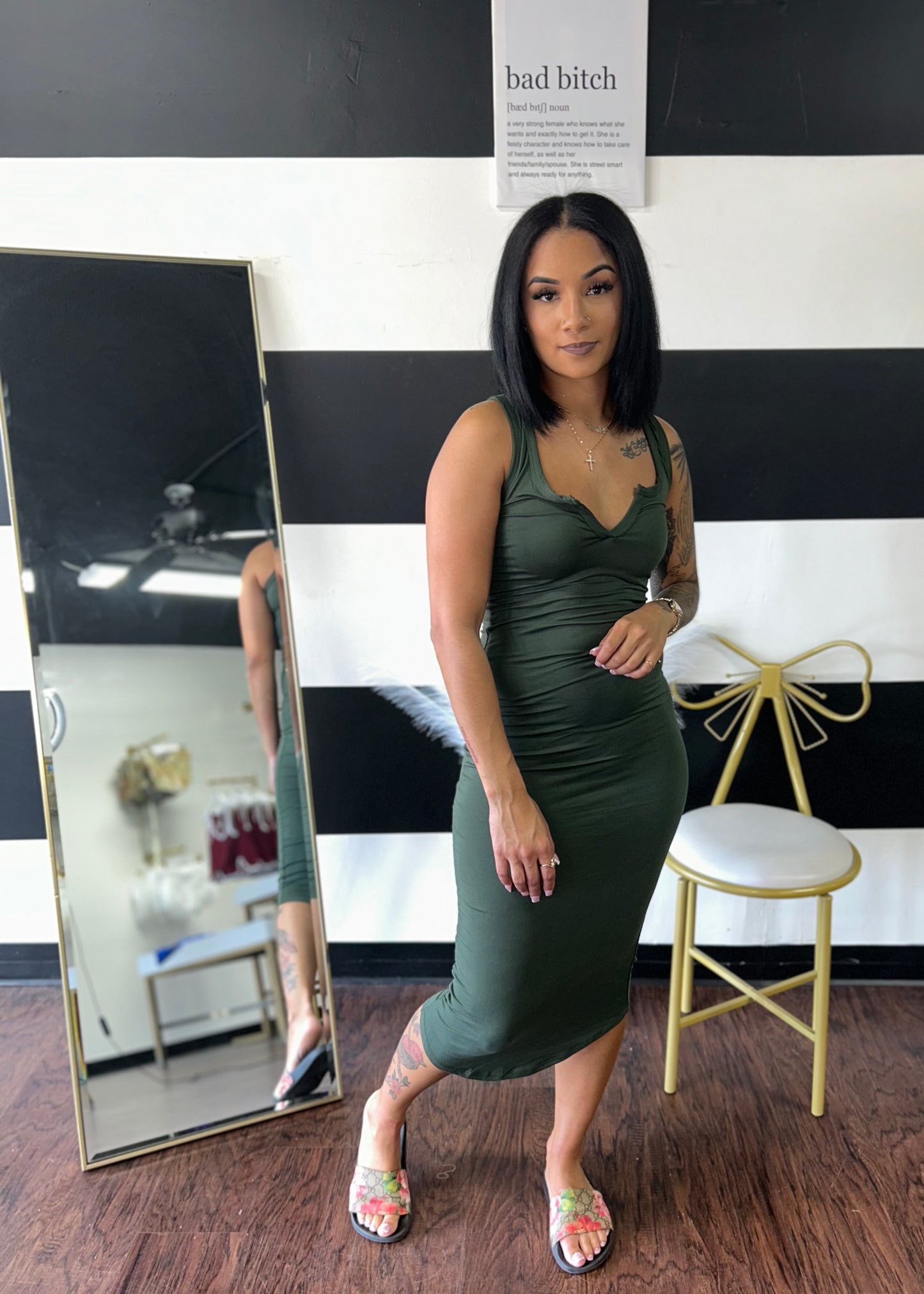 V-Neck Dress