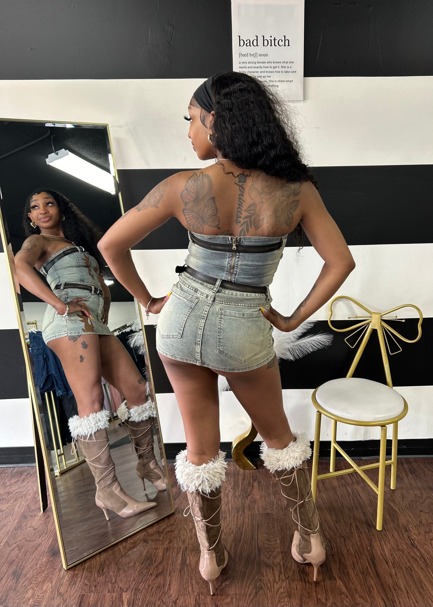 Western Skirt Set