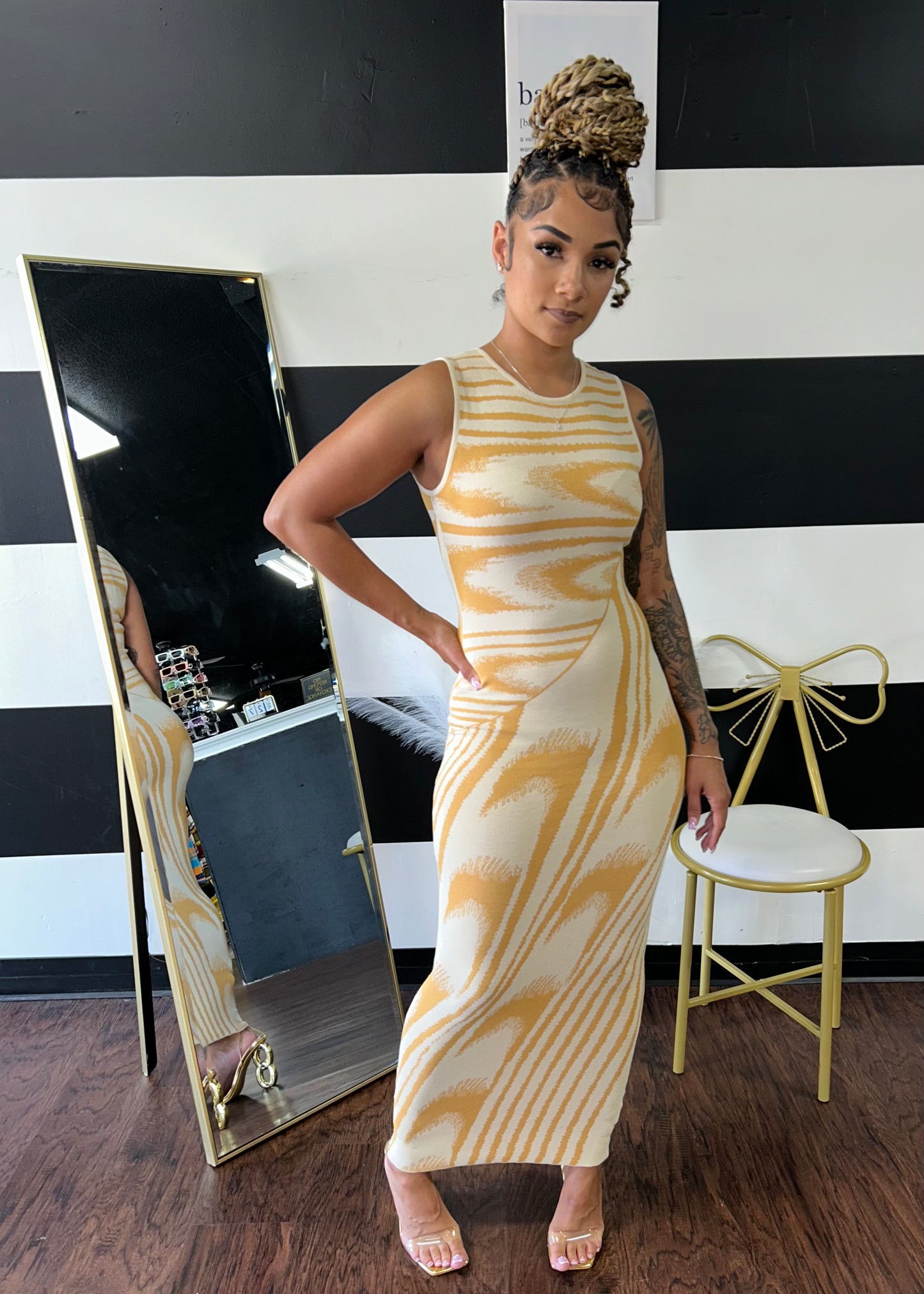 Jacquard Dress