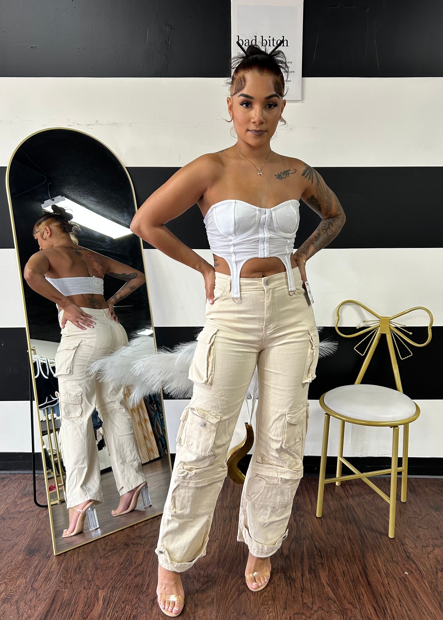 Carly Cargo Jeans