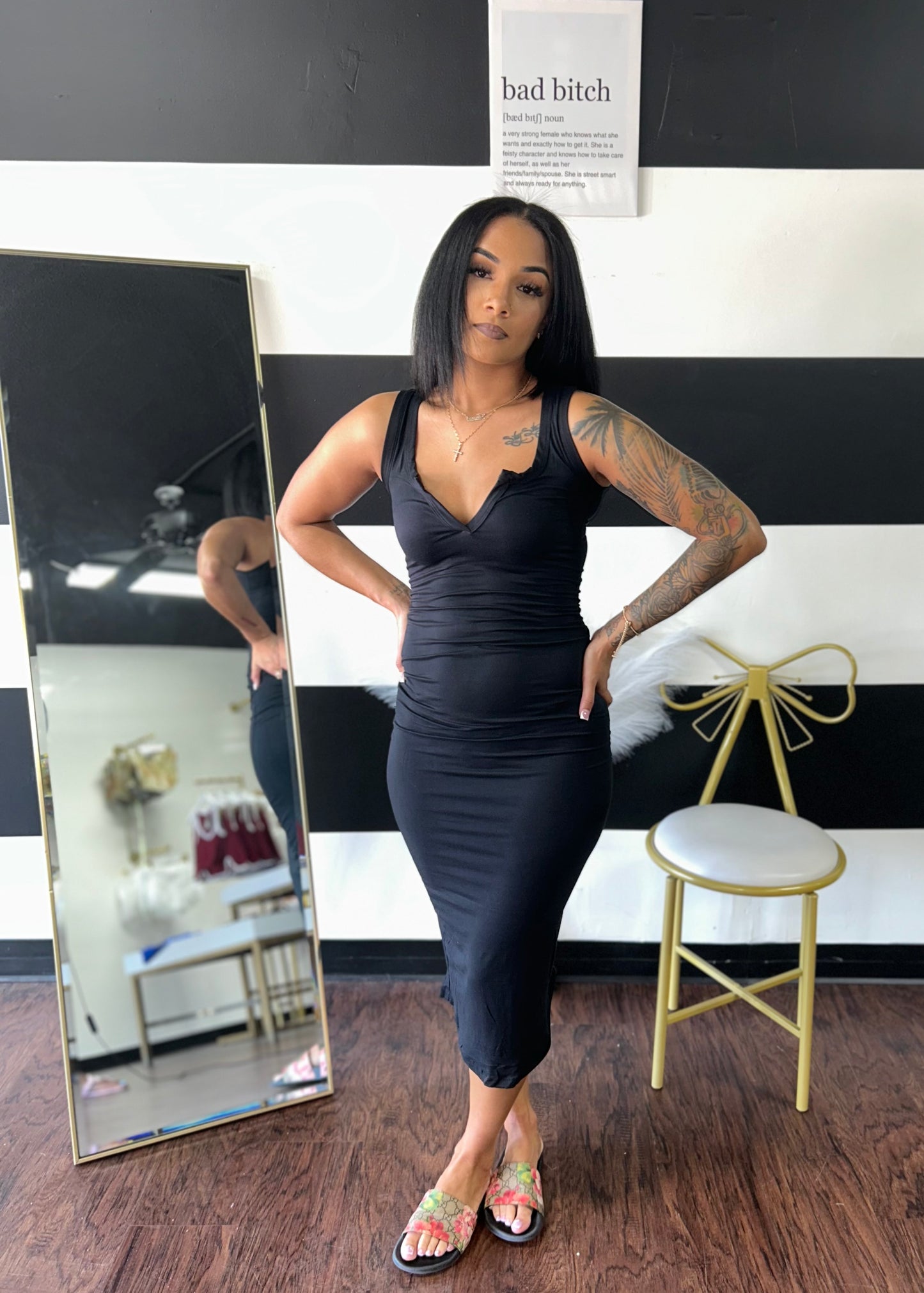 V-Neck Dress