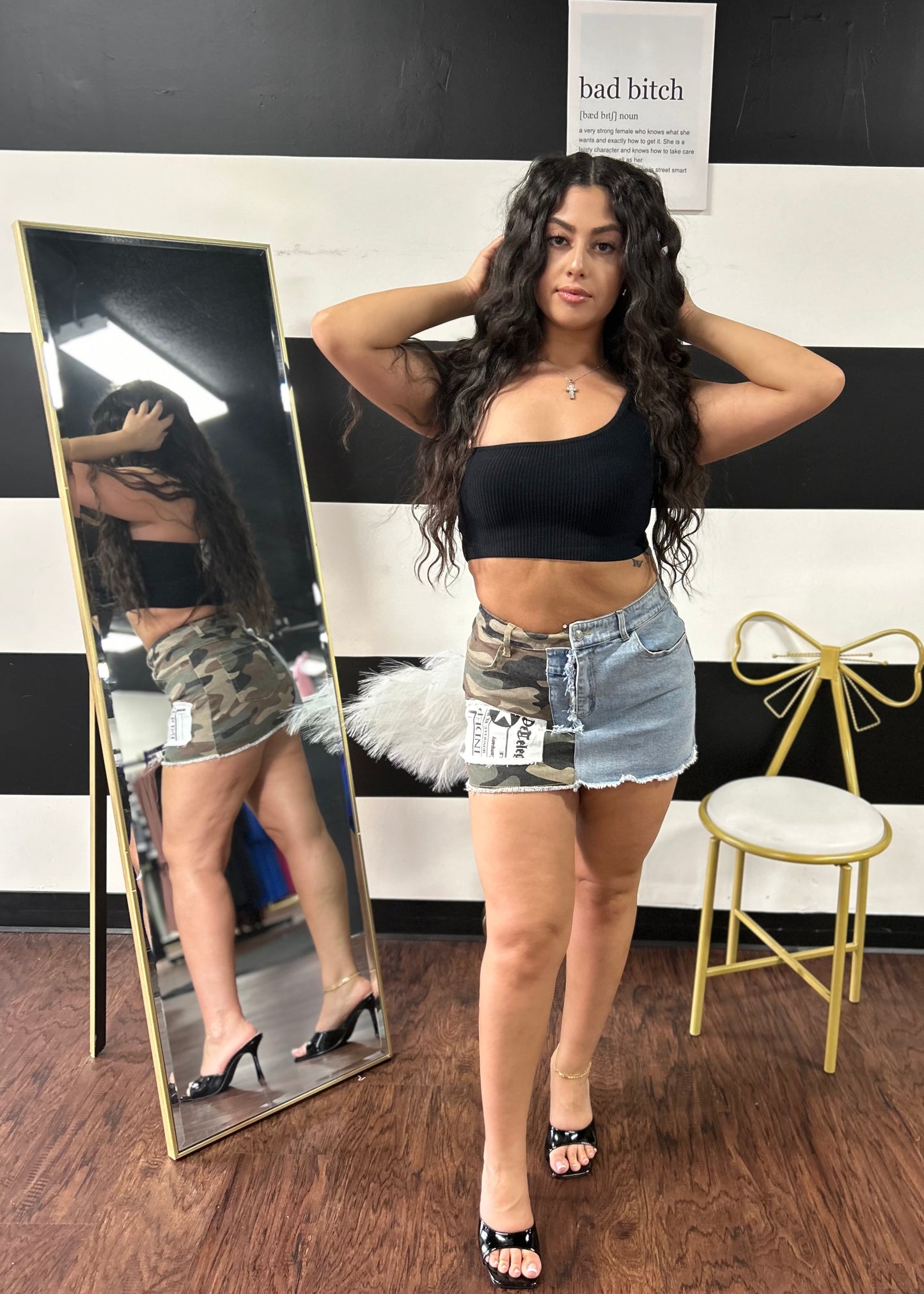 Half Army Skirt