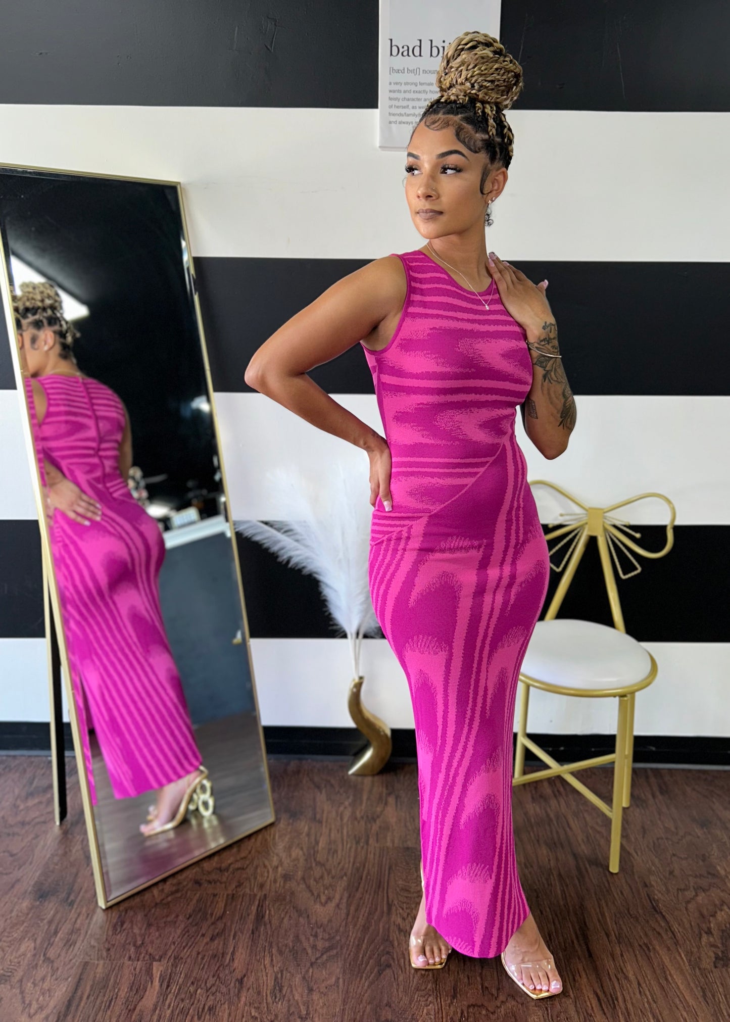 Jacquard Dress