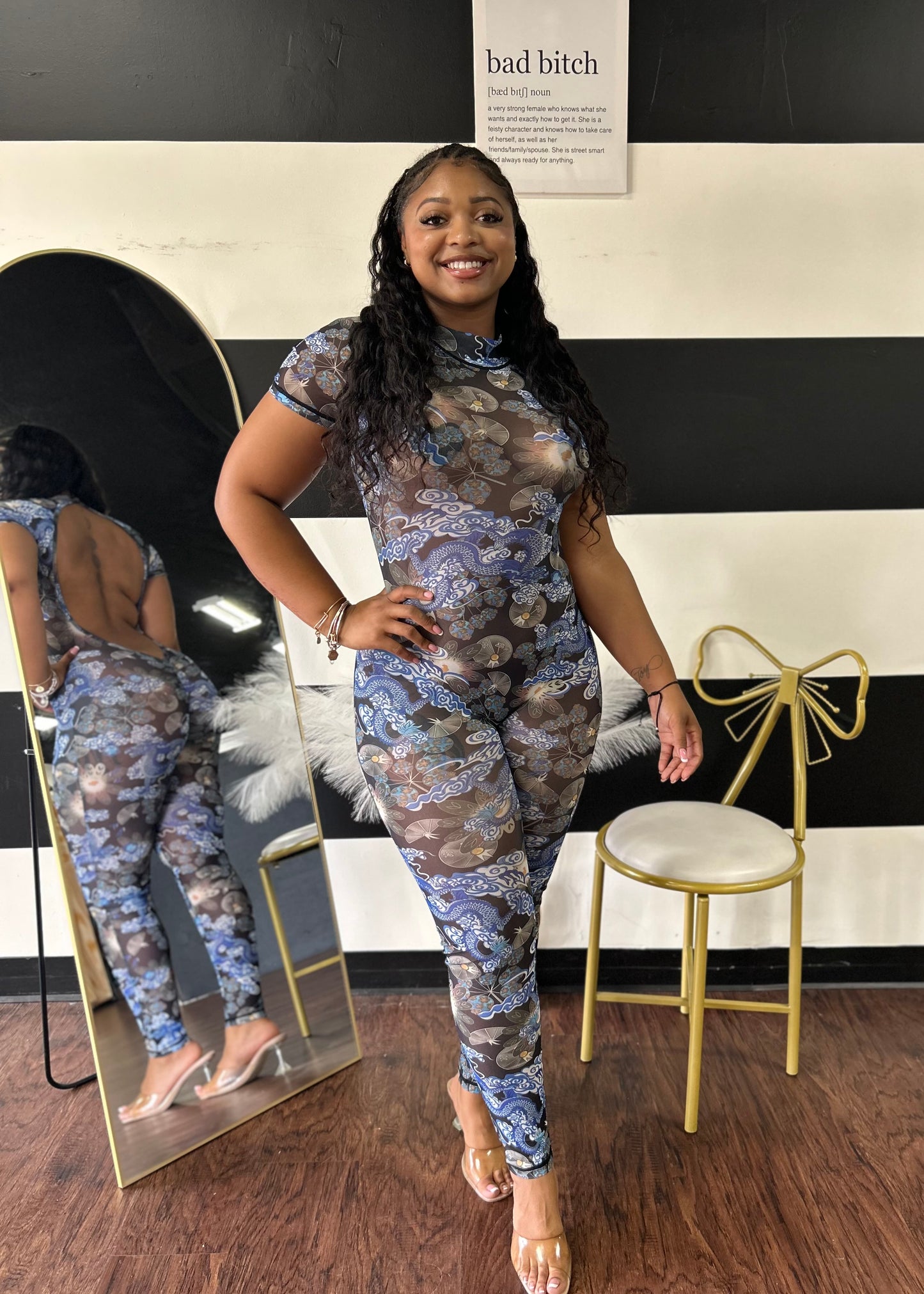 Blue Dragon Jumpsuit
