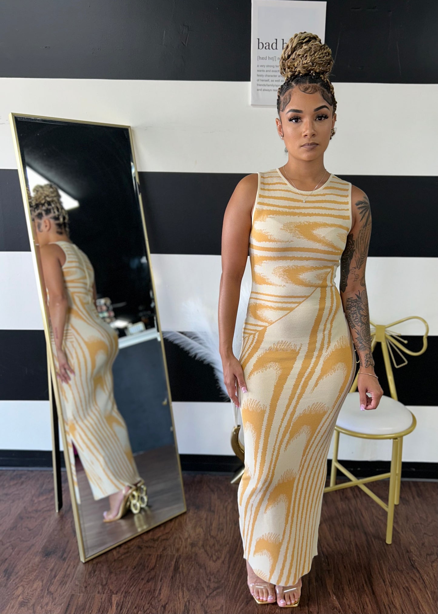 Jacquard Dress