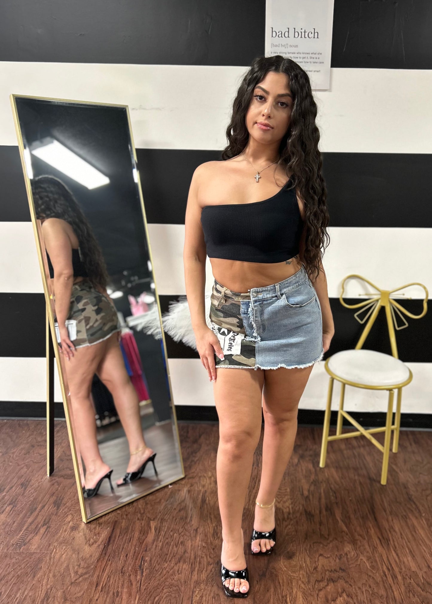 Half Army Skirt