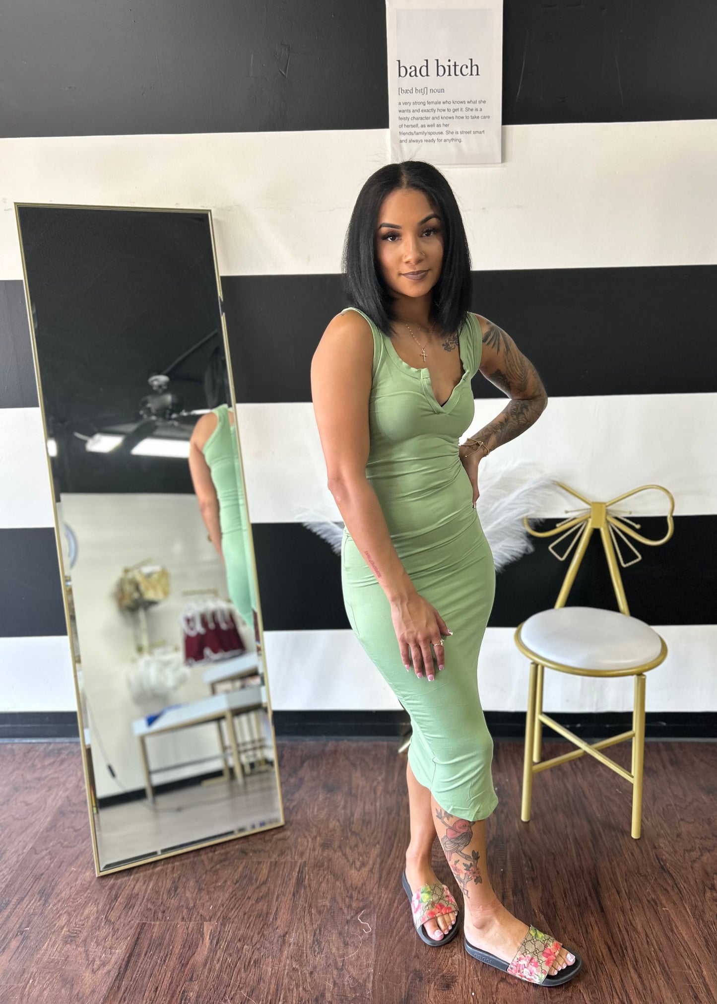 V-Neck Dress
