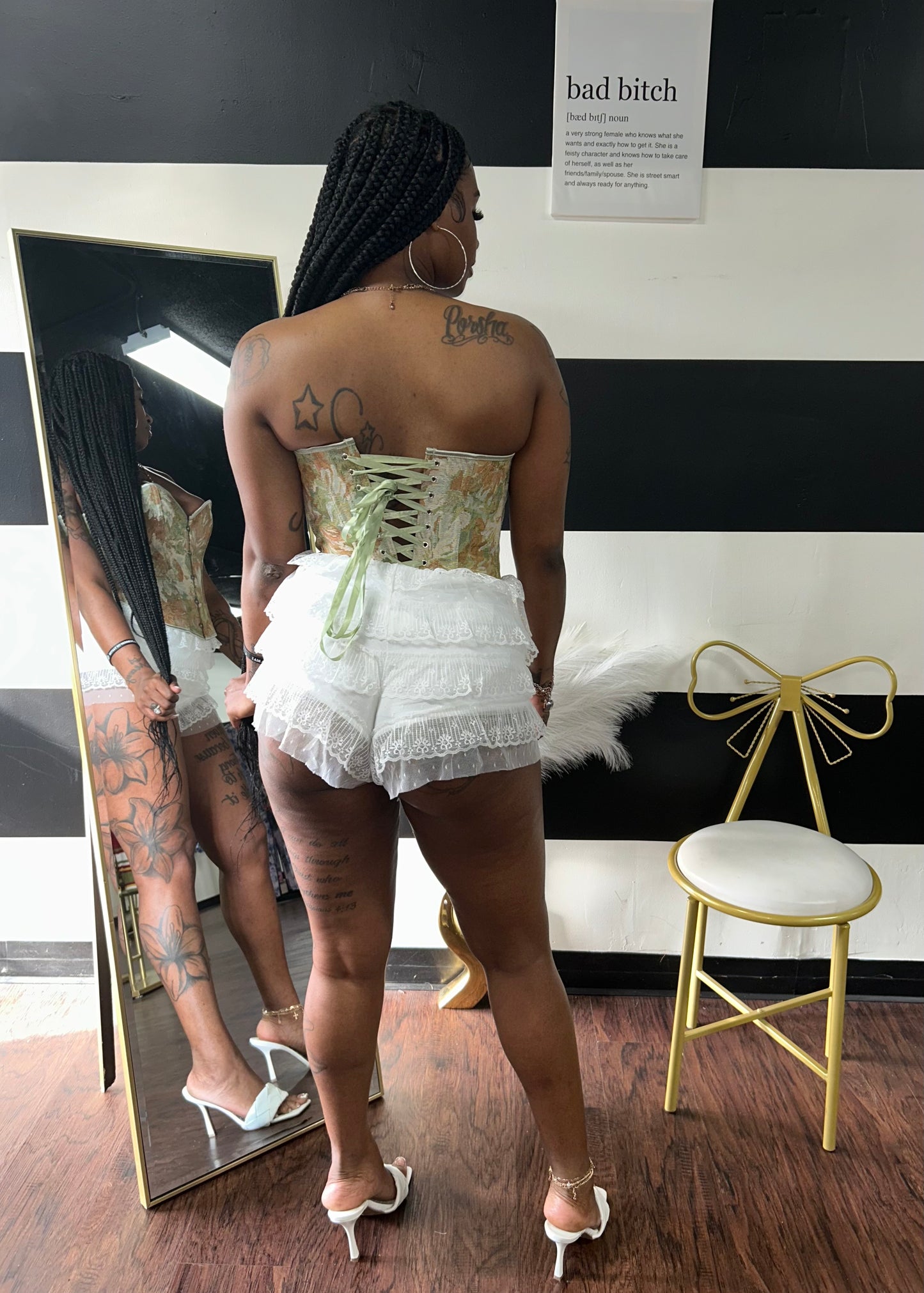 Ruffle Shorts