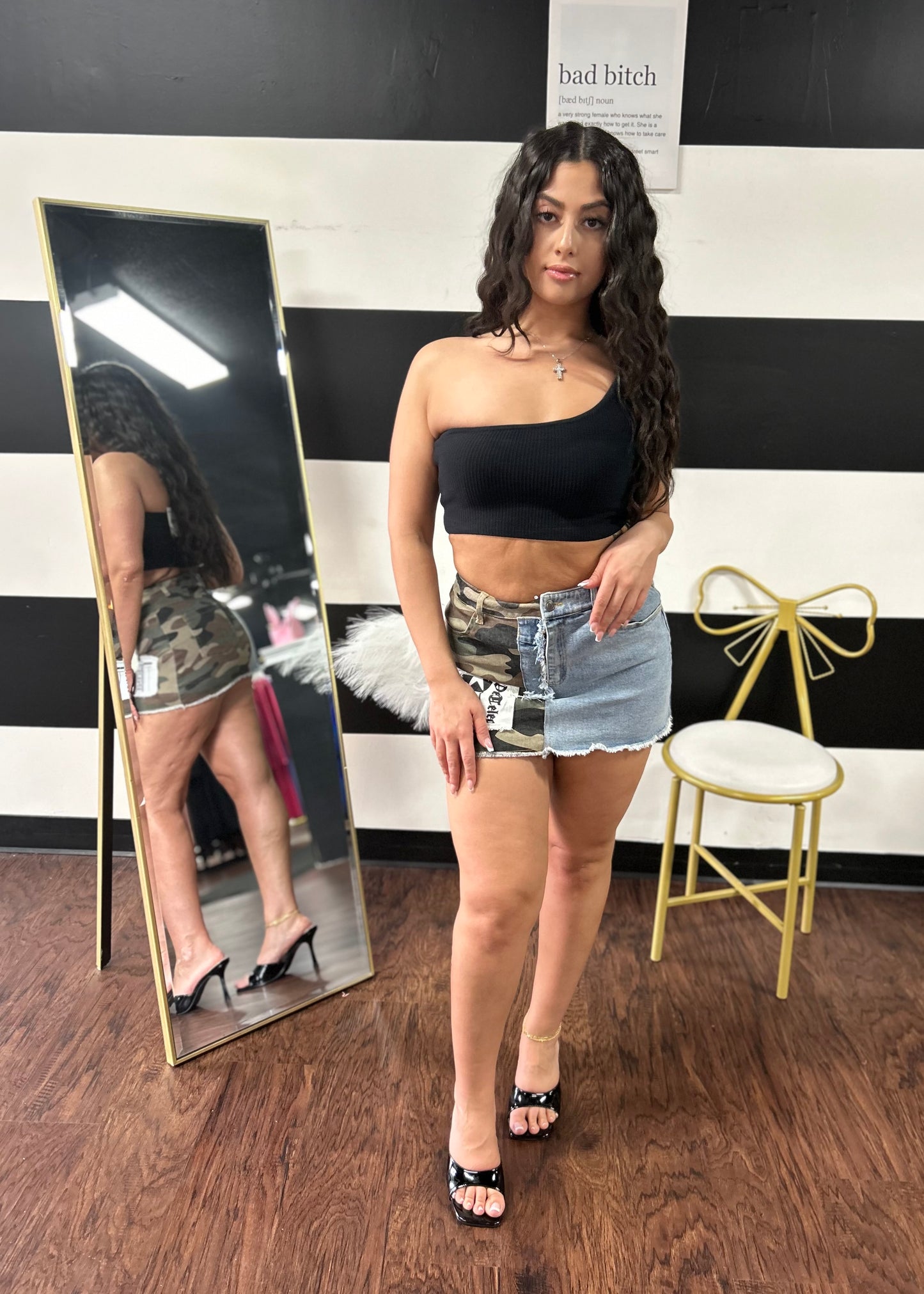 Half Army Skirt