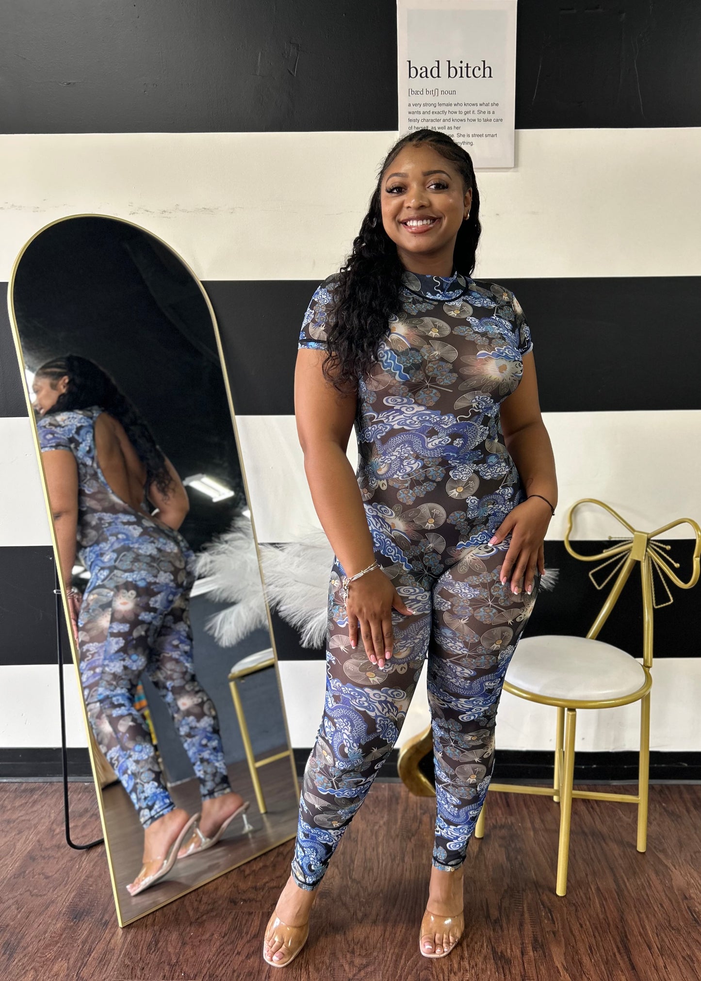 Blue Dragon Jumpsuit