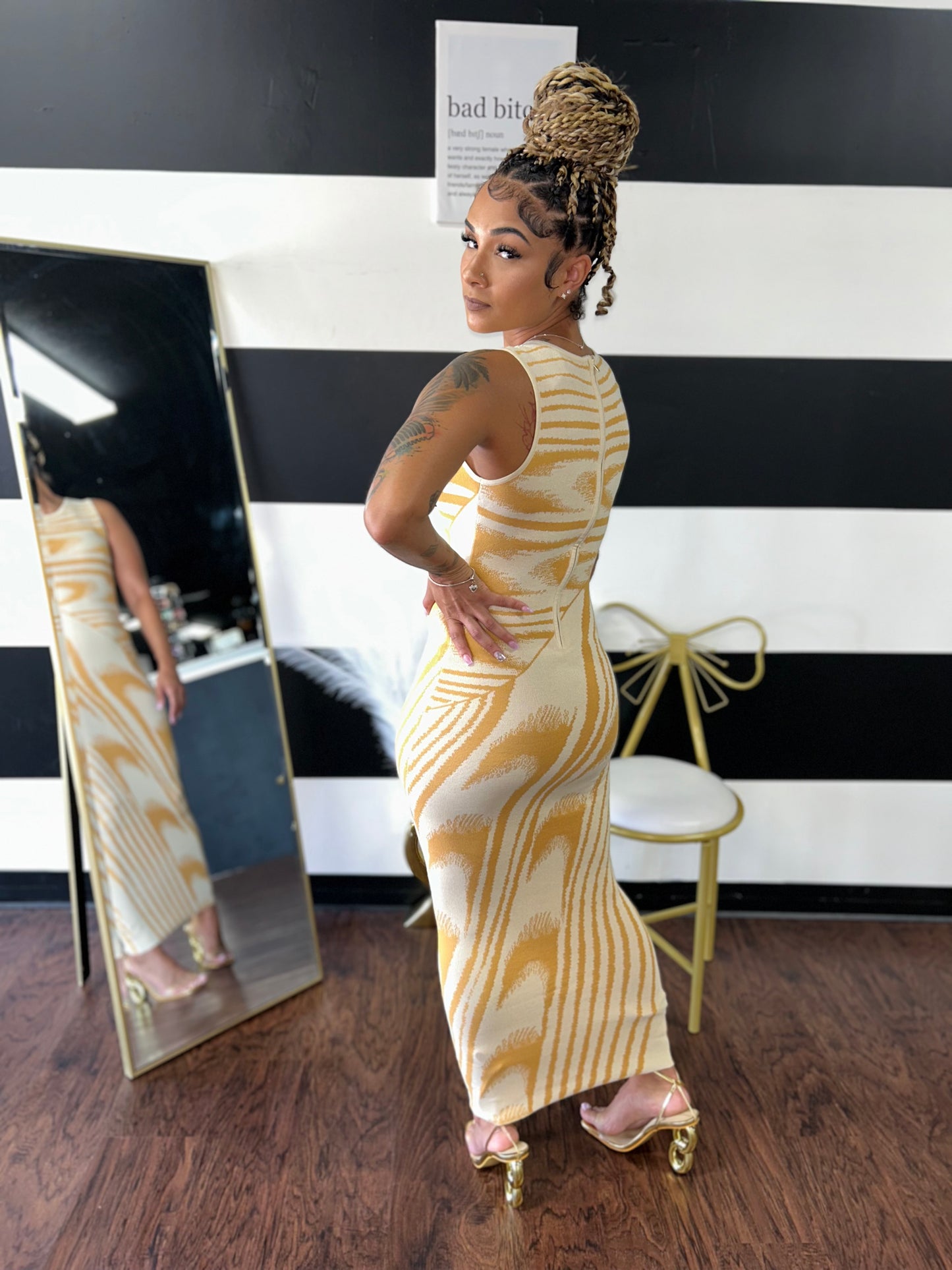 Jacquard Dress