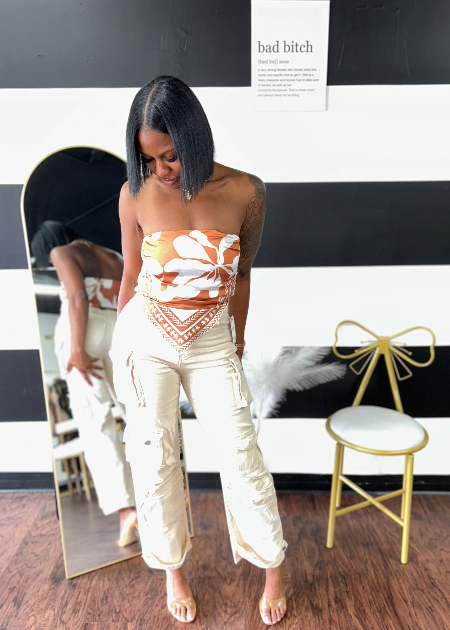 Ginger Scarf Top