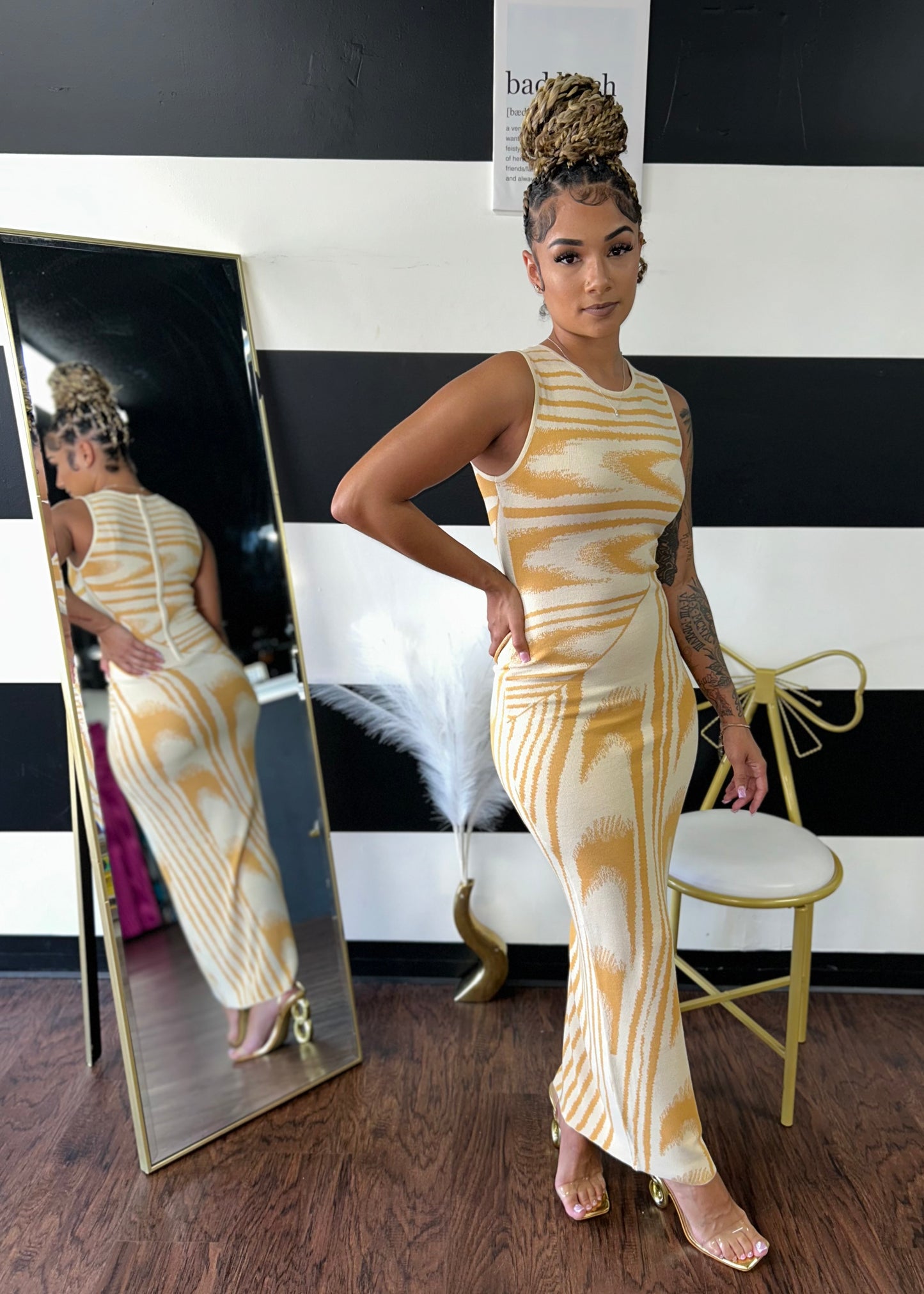 Jacquard Dress