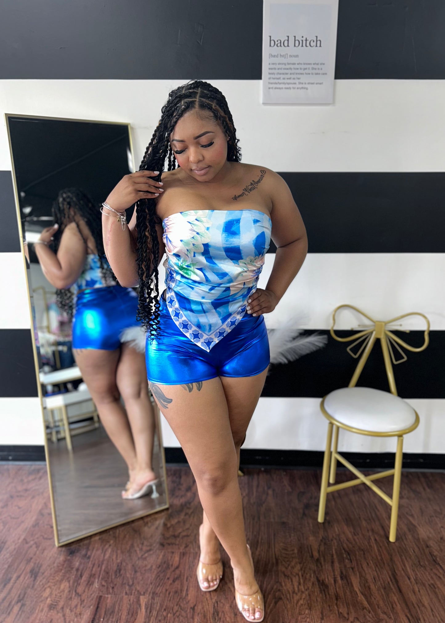 Metallic Shorts