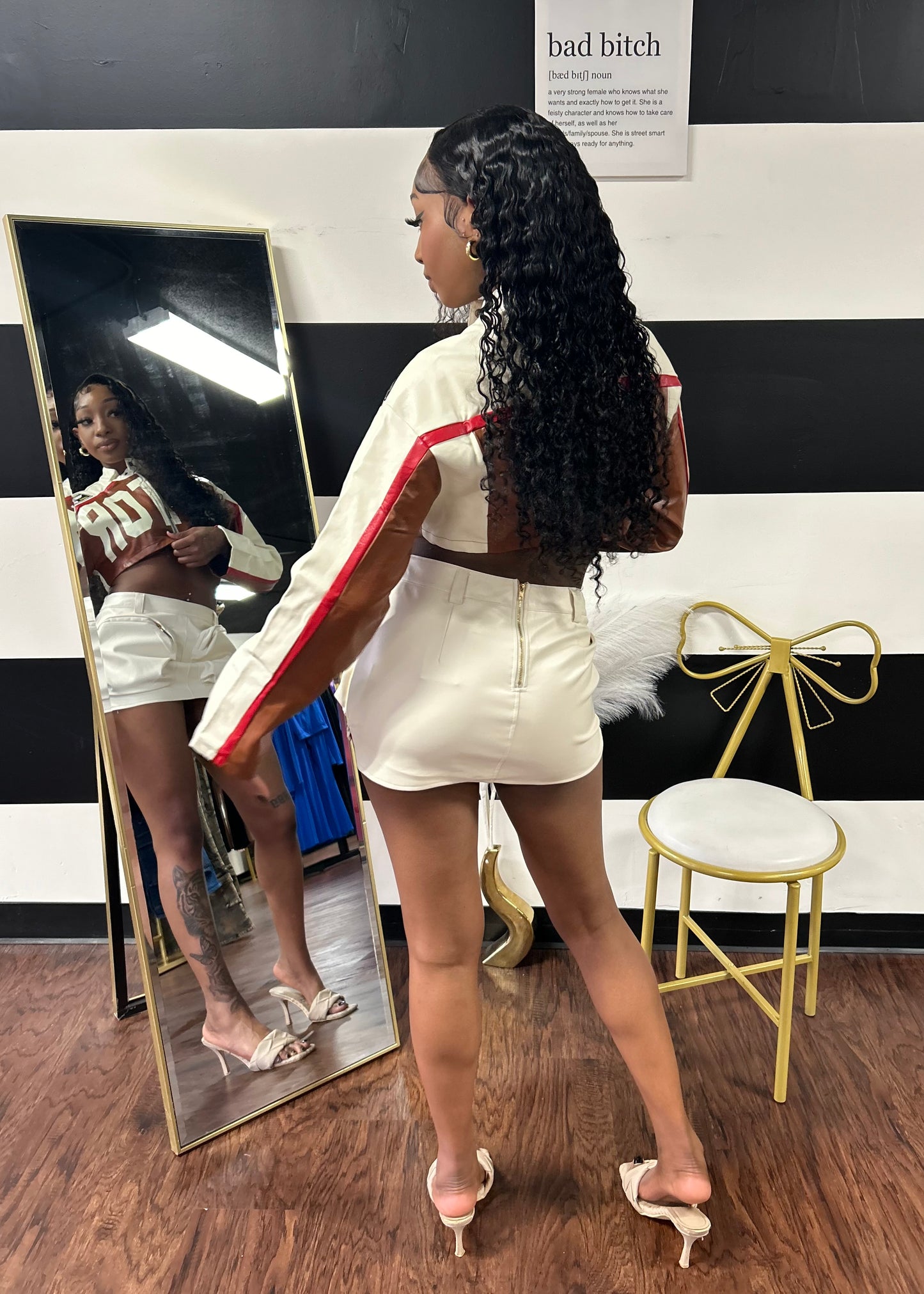 Motor Cropped Jacket