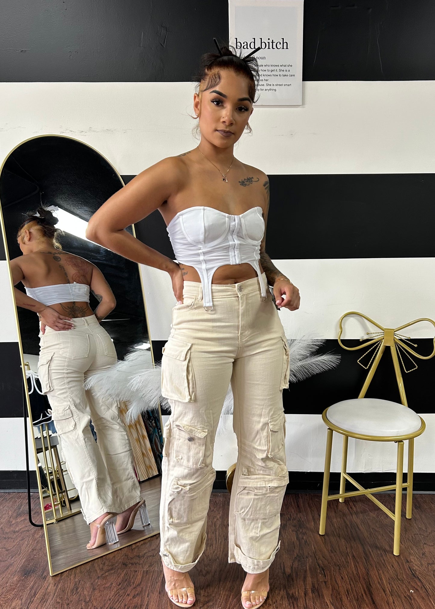 Carly Cargo Jeans