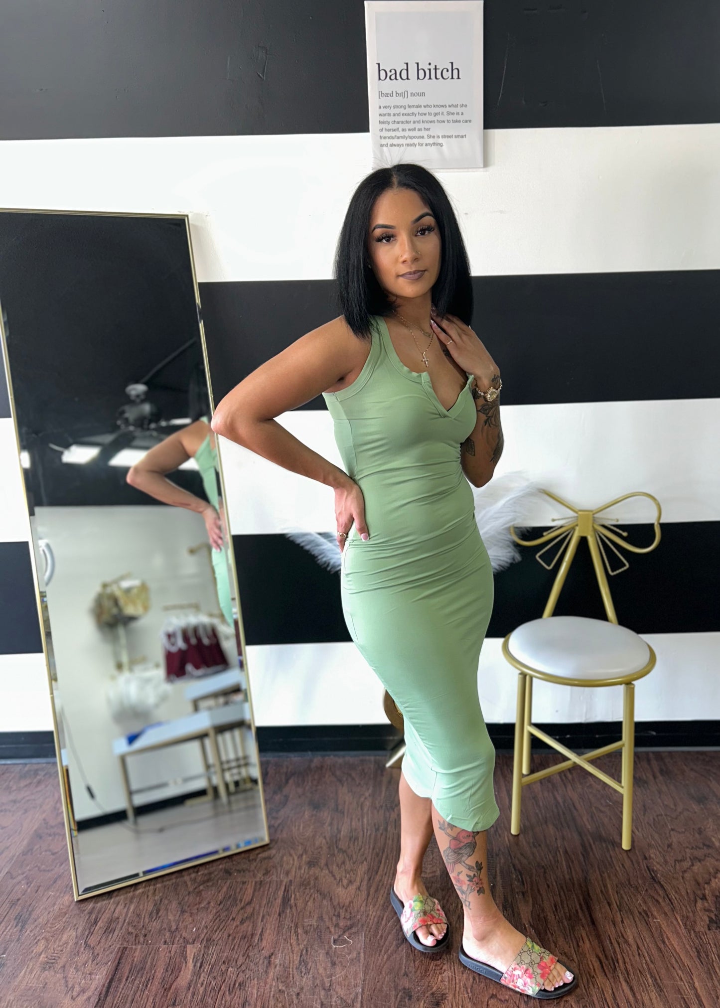 V-Neck Dress