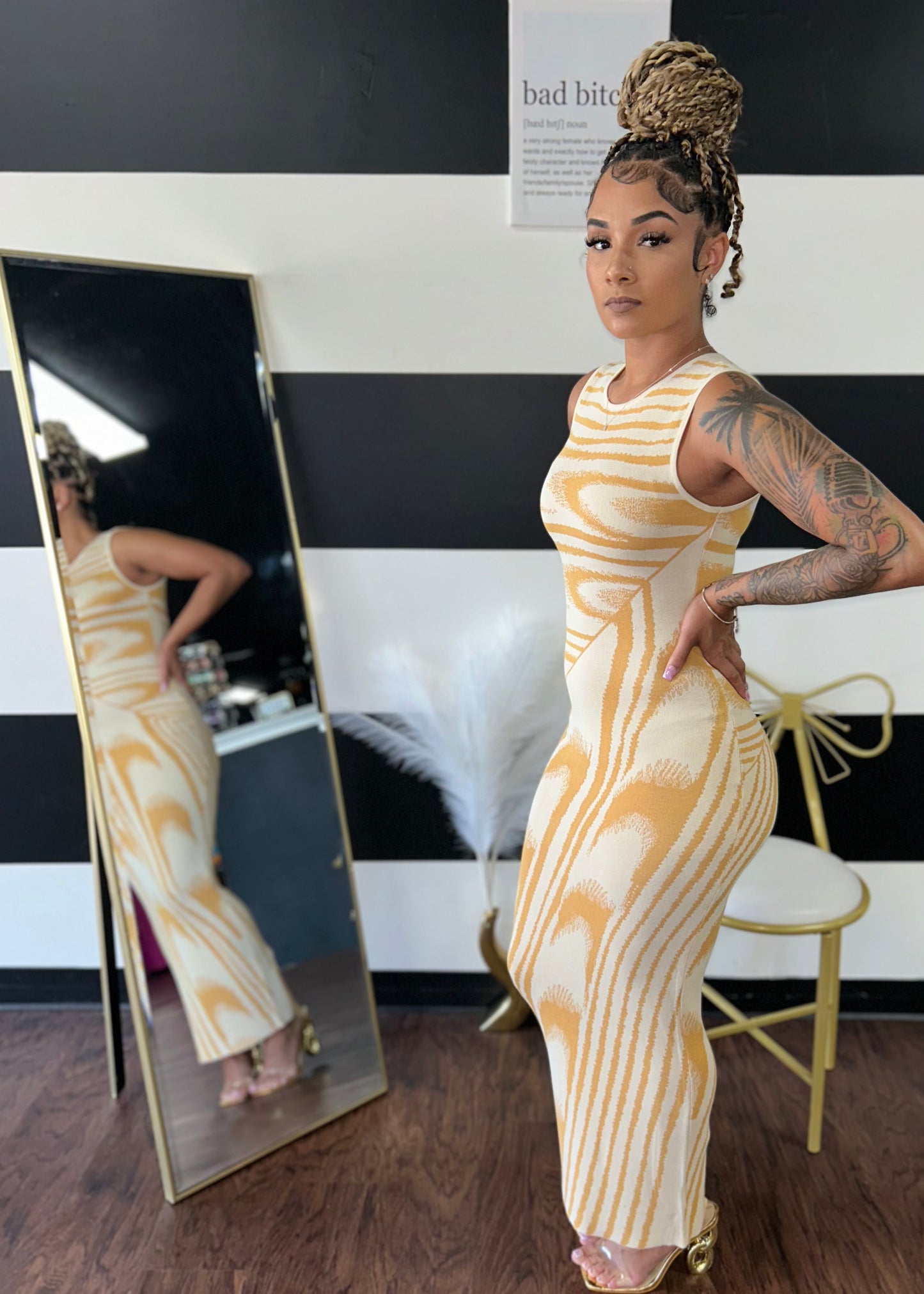 Jacquard Dress