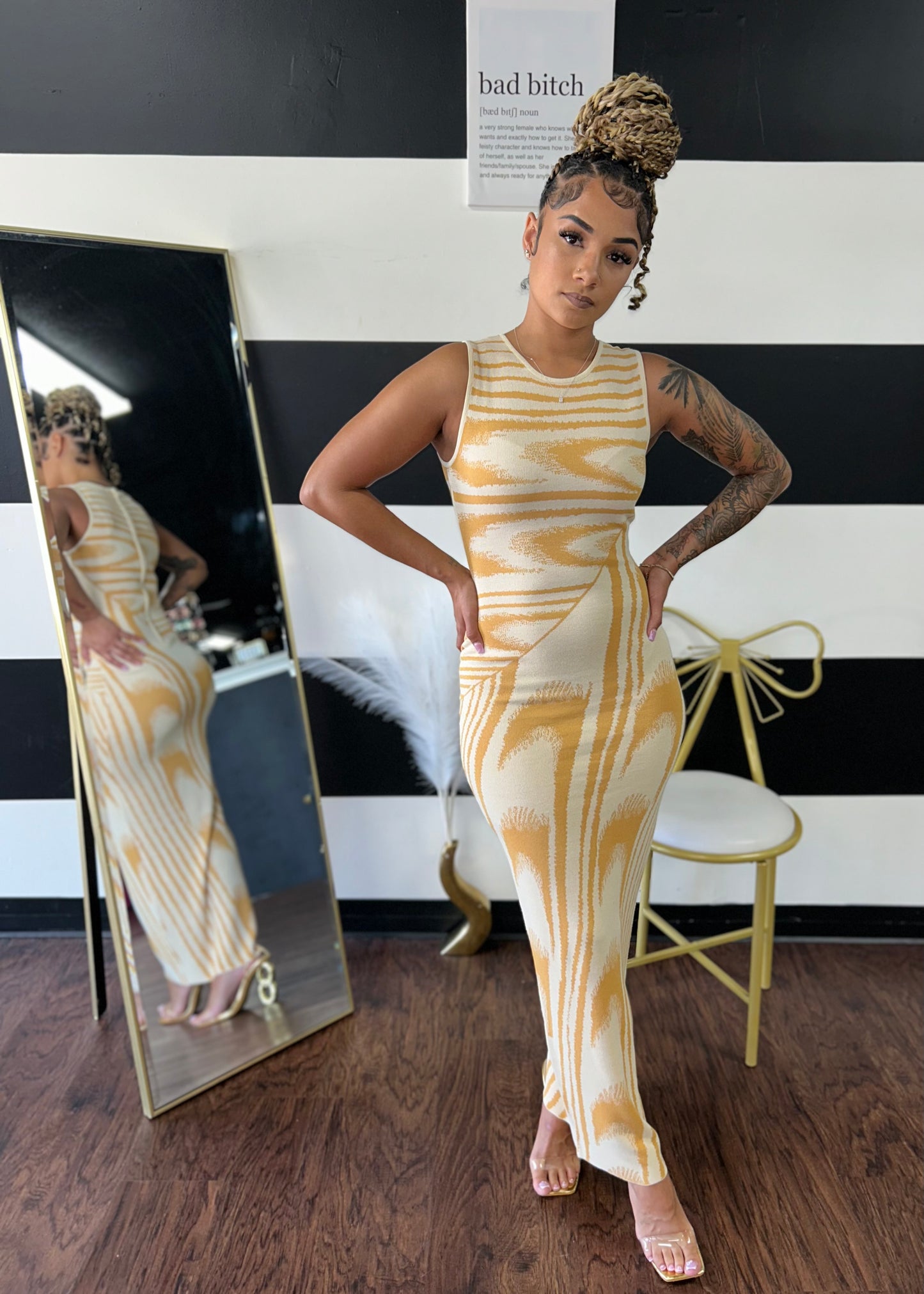 Jacquard Dress