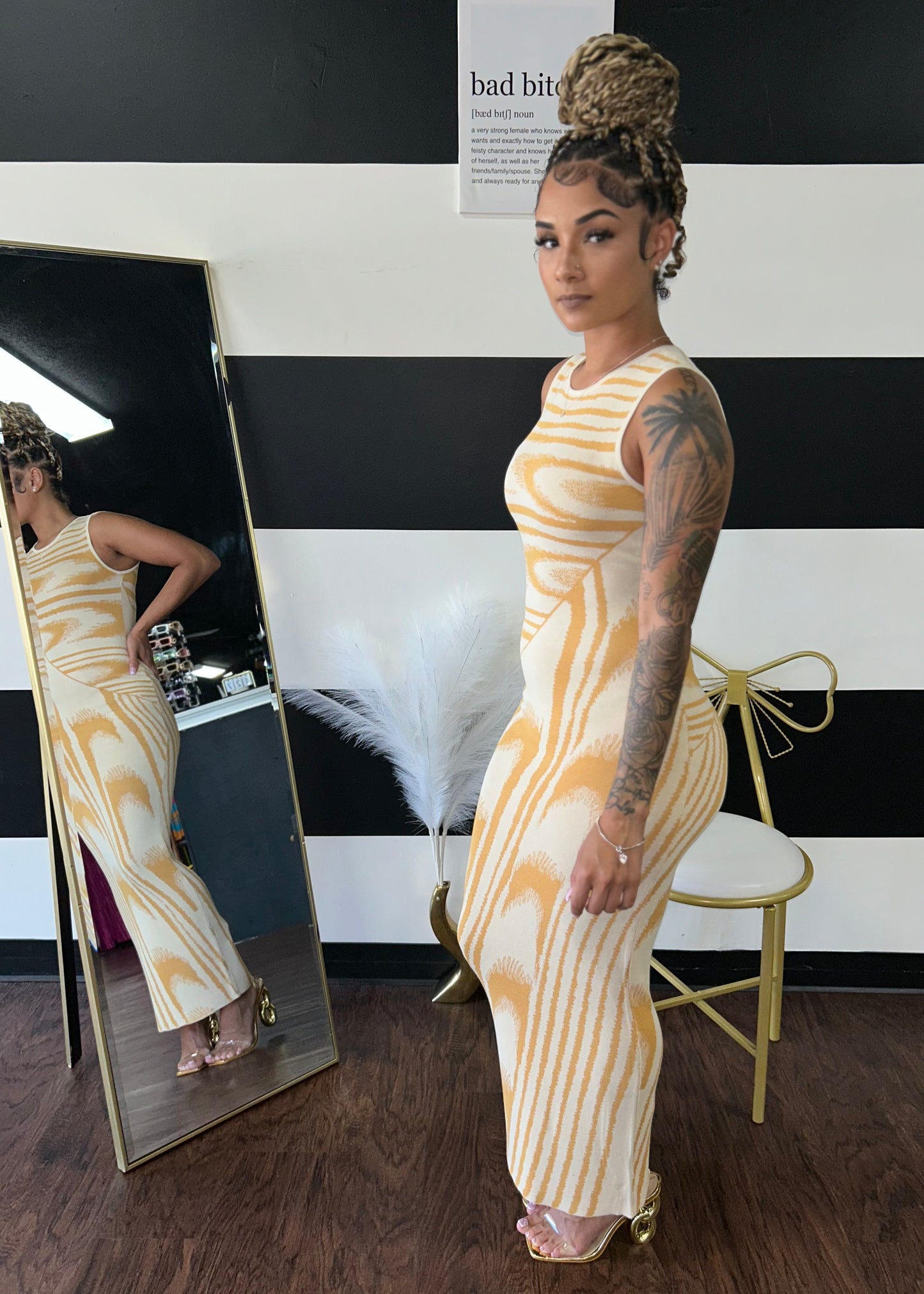 Jacquard Dress