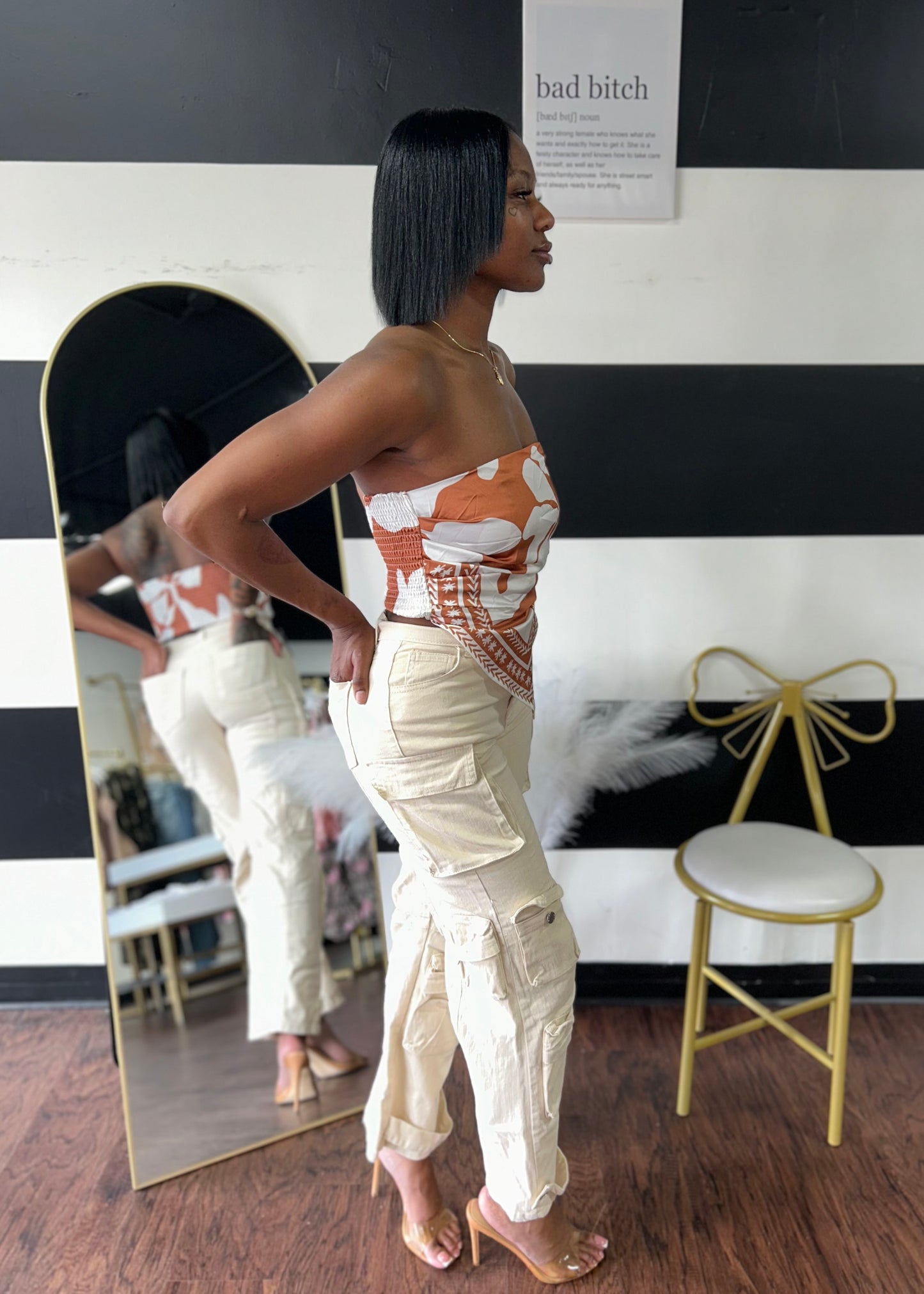 Ginger Scarf Top