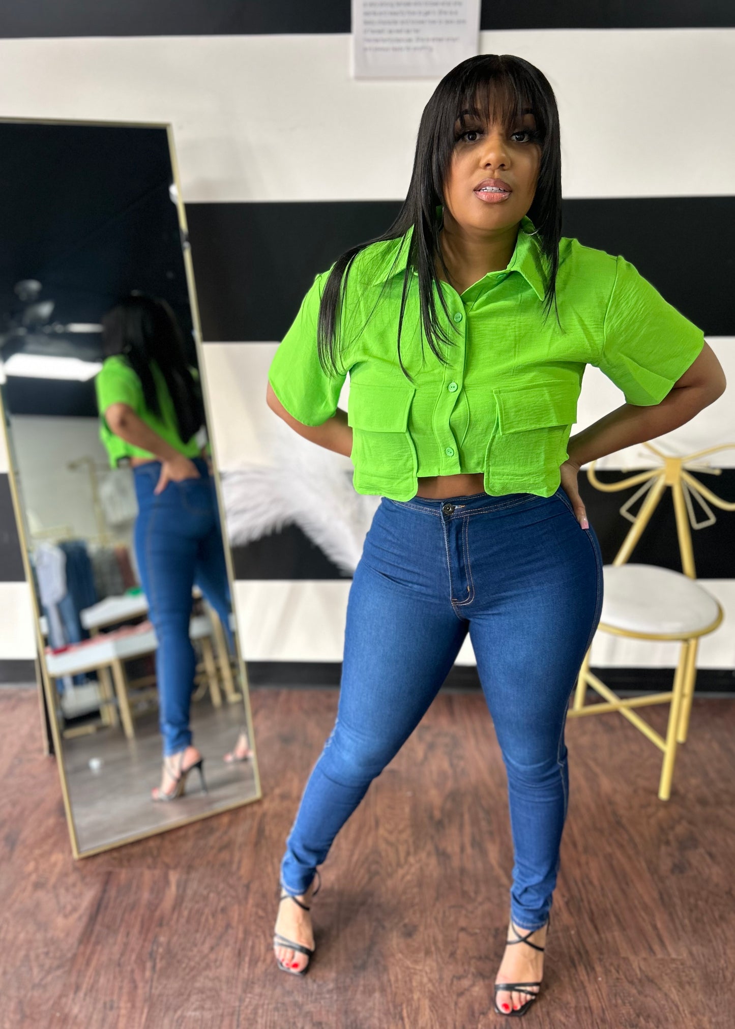 Pockets Crop Top
