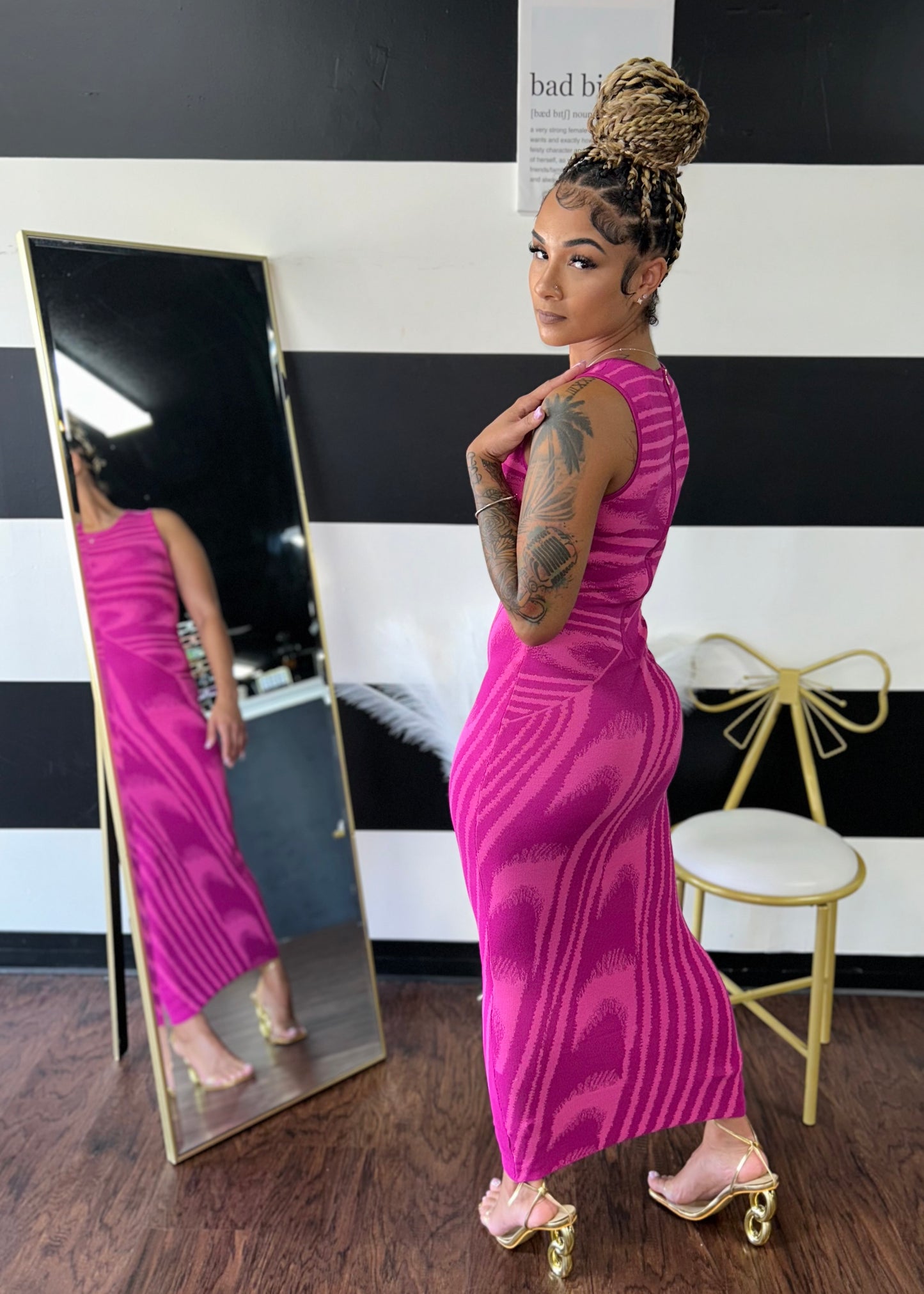 Jacquard Dress