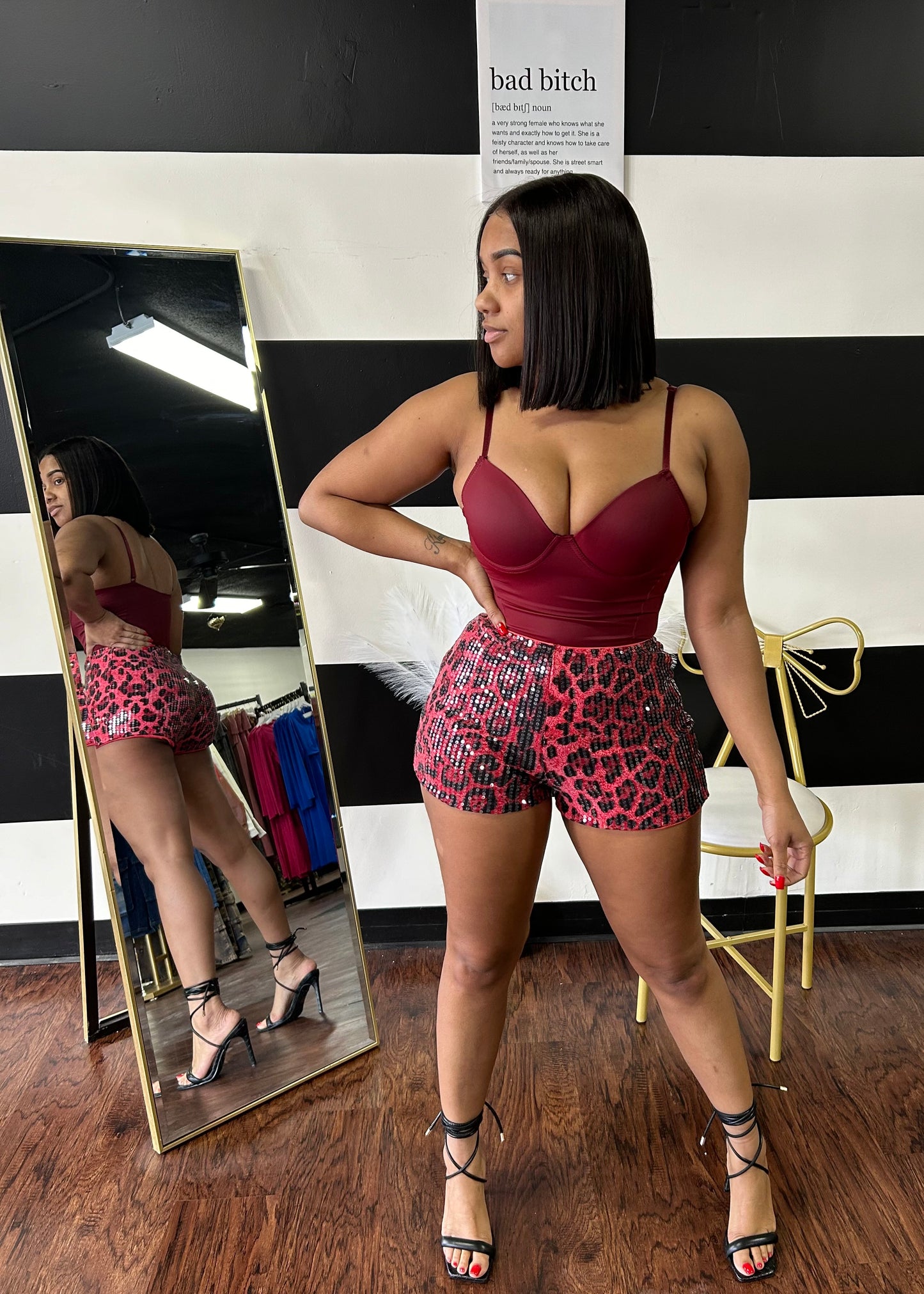 Glamorous Sequin Shorts